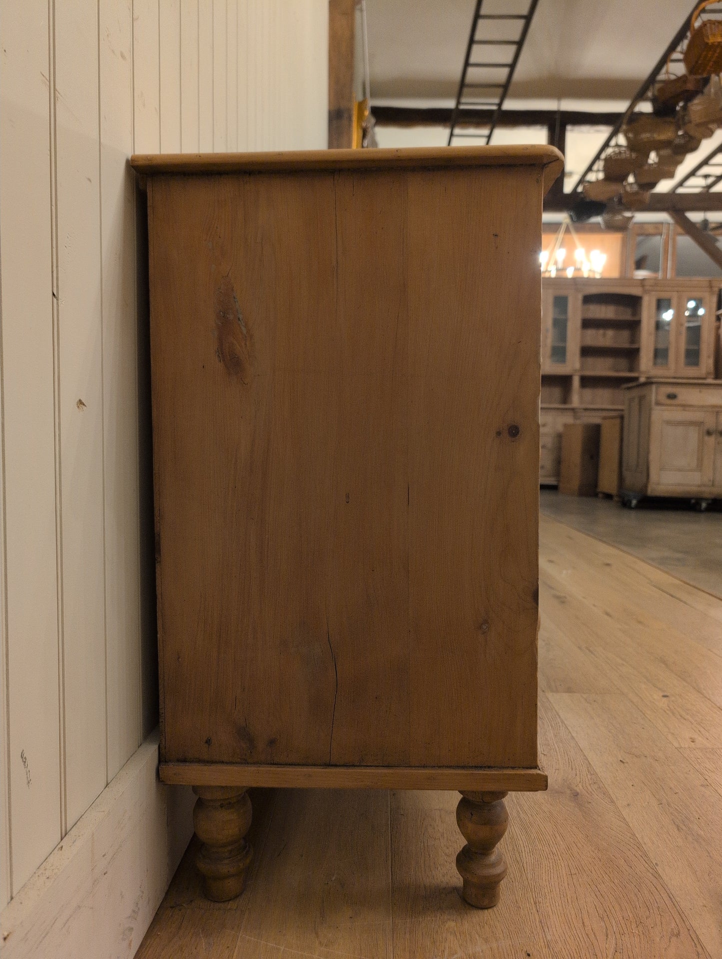 English Pine 2 Over 2 Chest