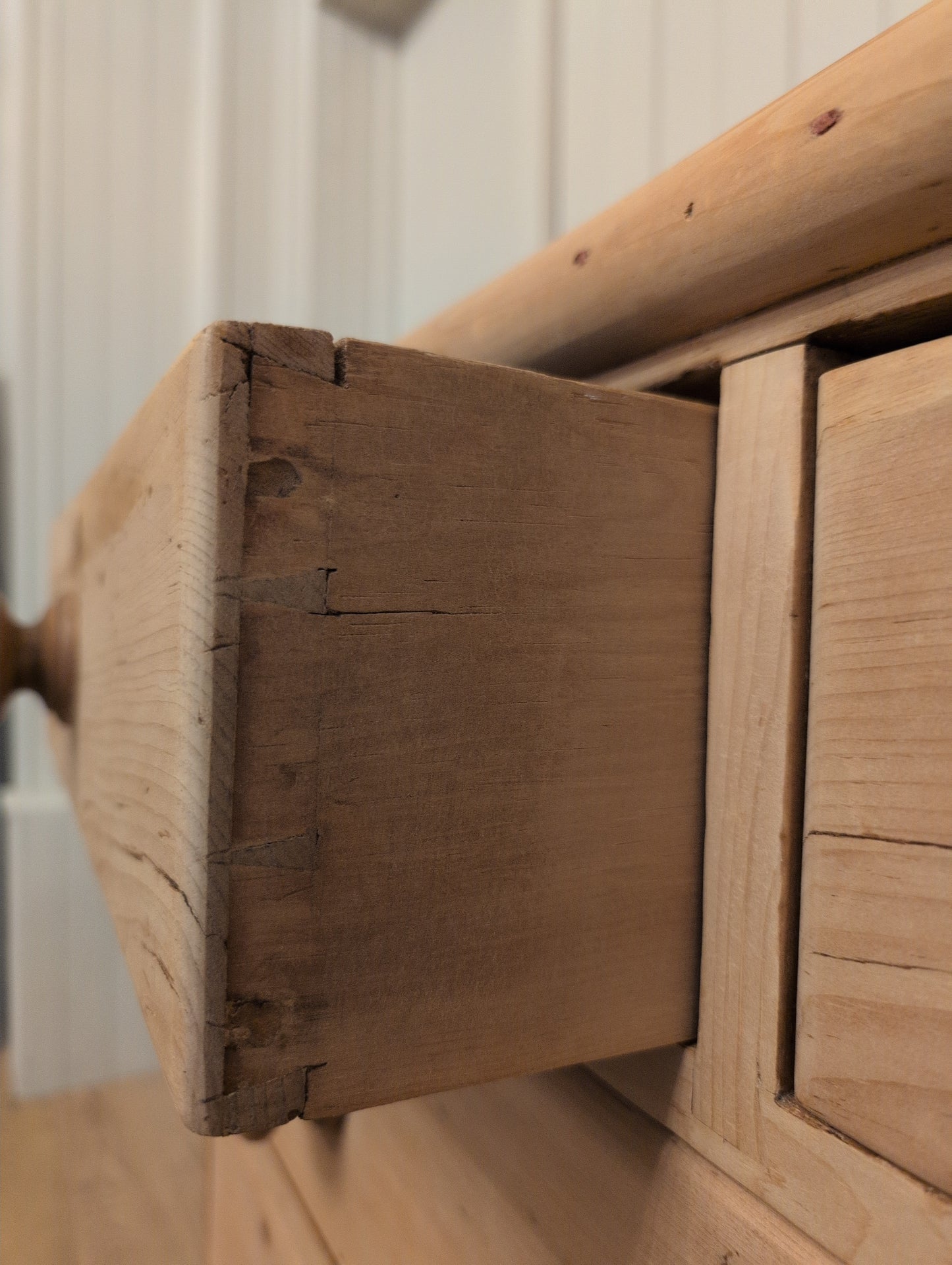 Light Pine 2 Over 3 Chest of Drawers