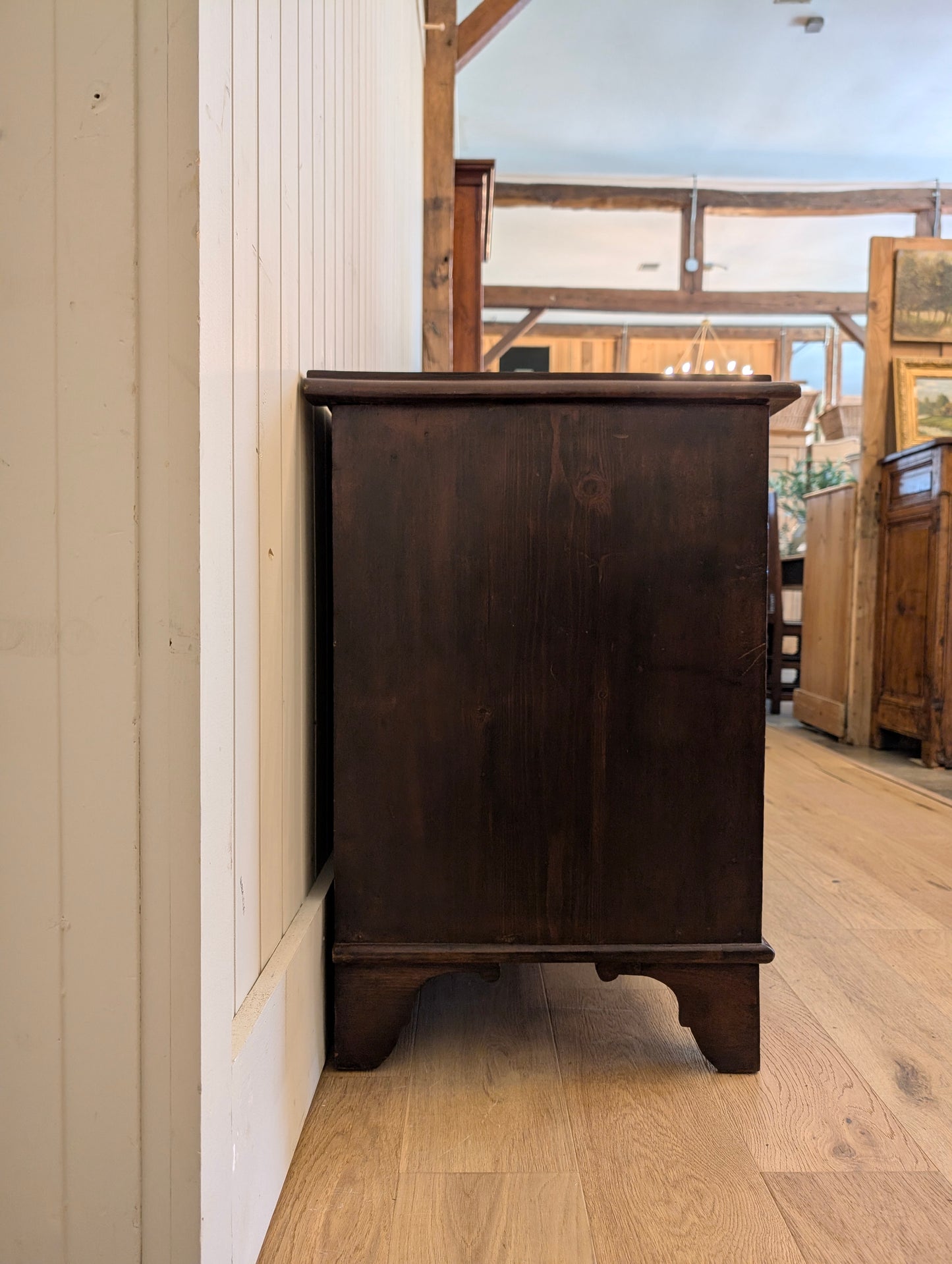 Mahogany 2 Over 2 Chest