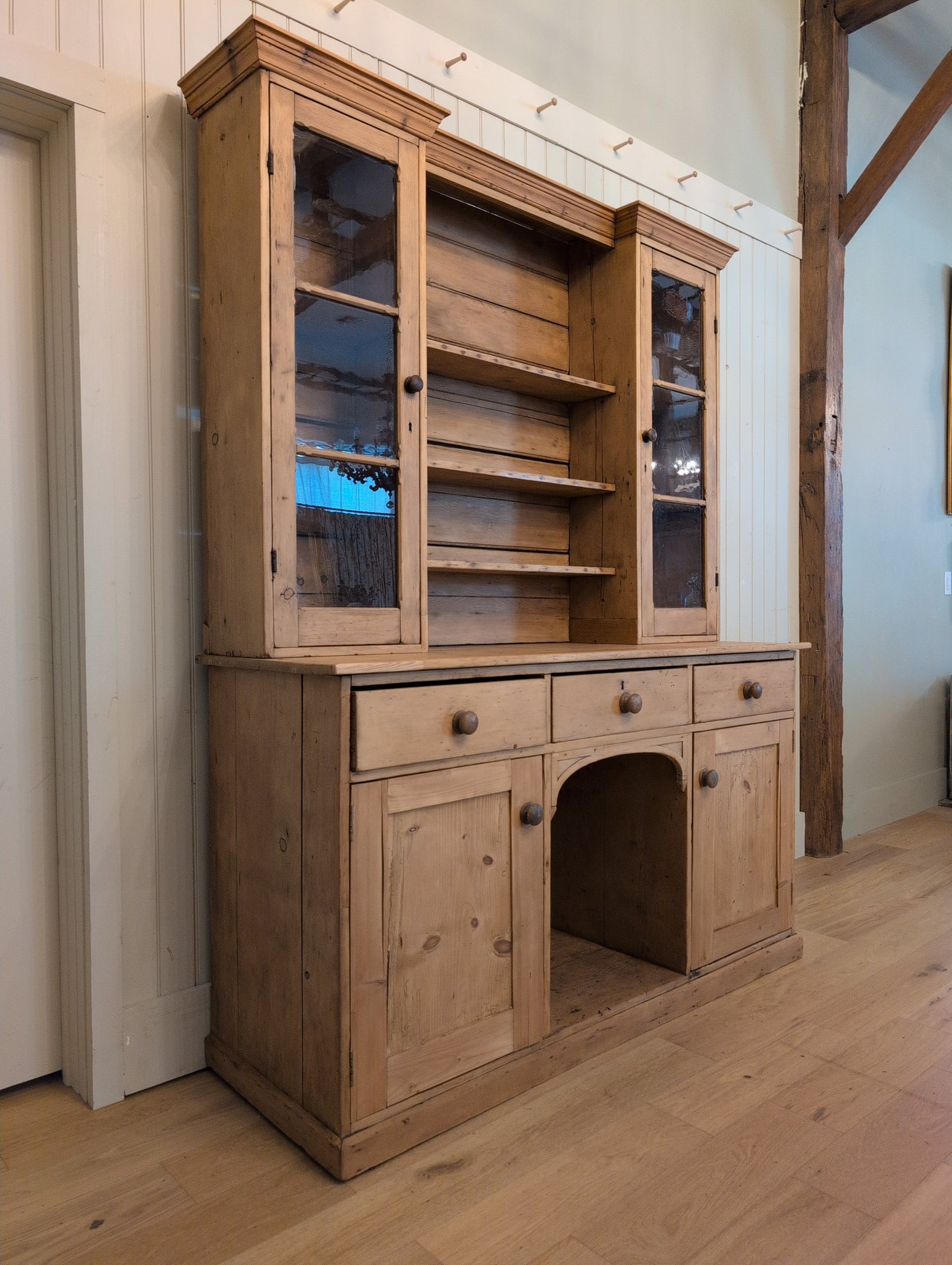 Glazed Dog Kennel Dresser