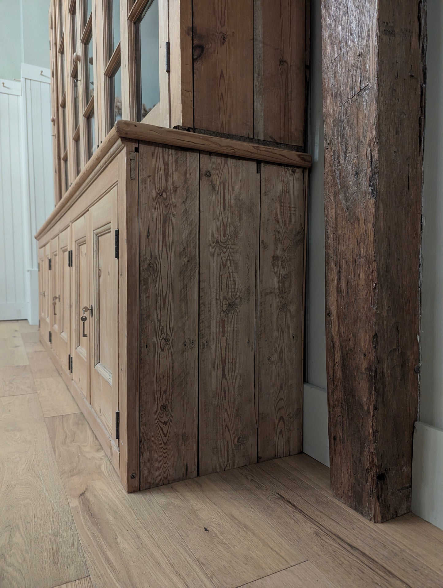 French Pine Bakery Cupboard