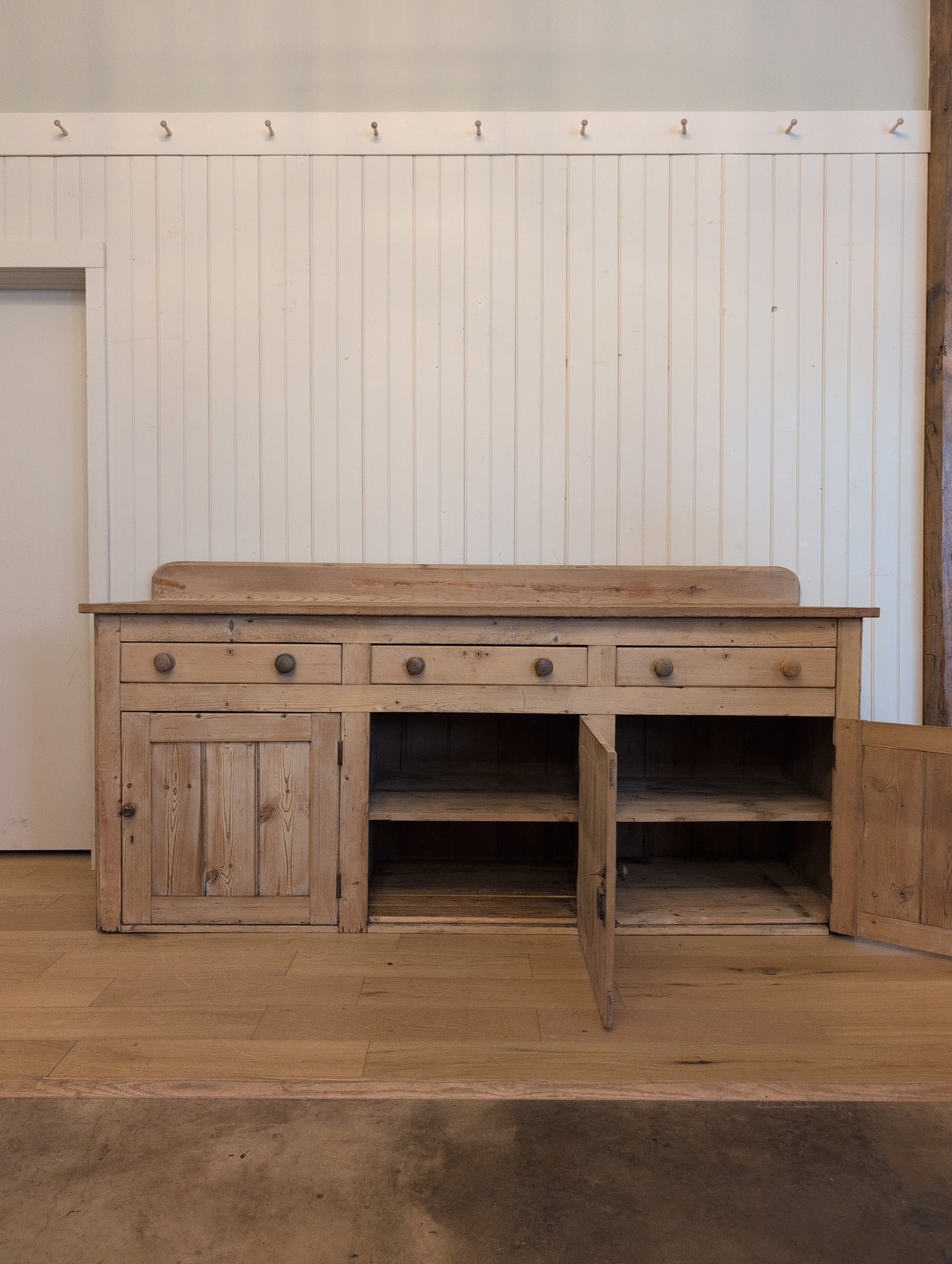 Unfitted Kitchen Pine Sideboard