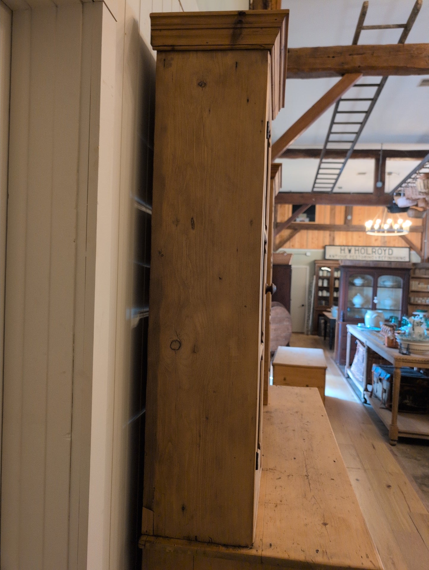 Glazed Dog Kennel Dresser