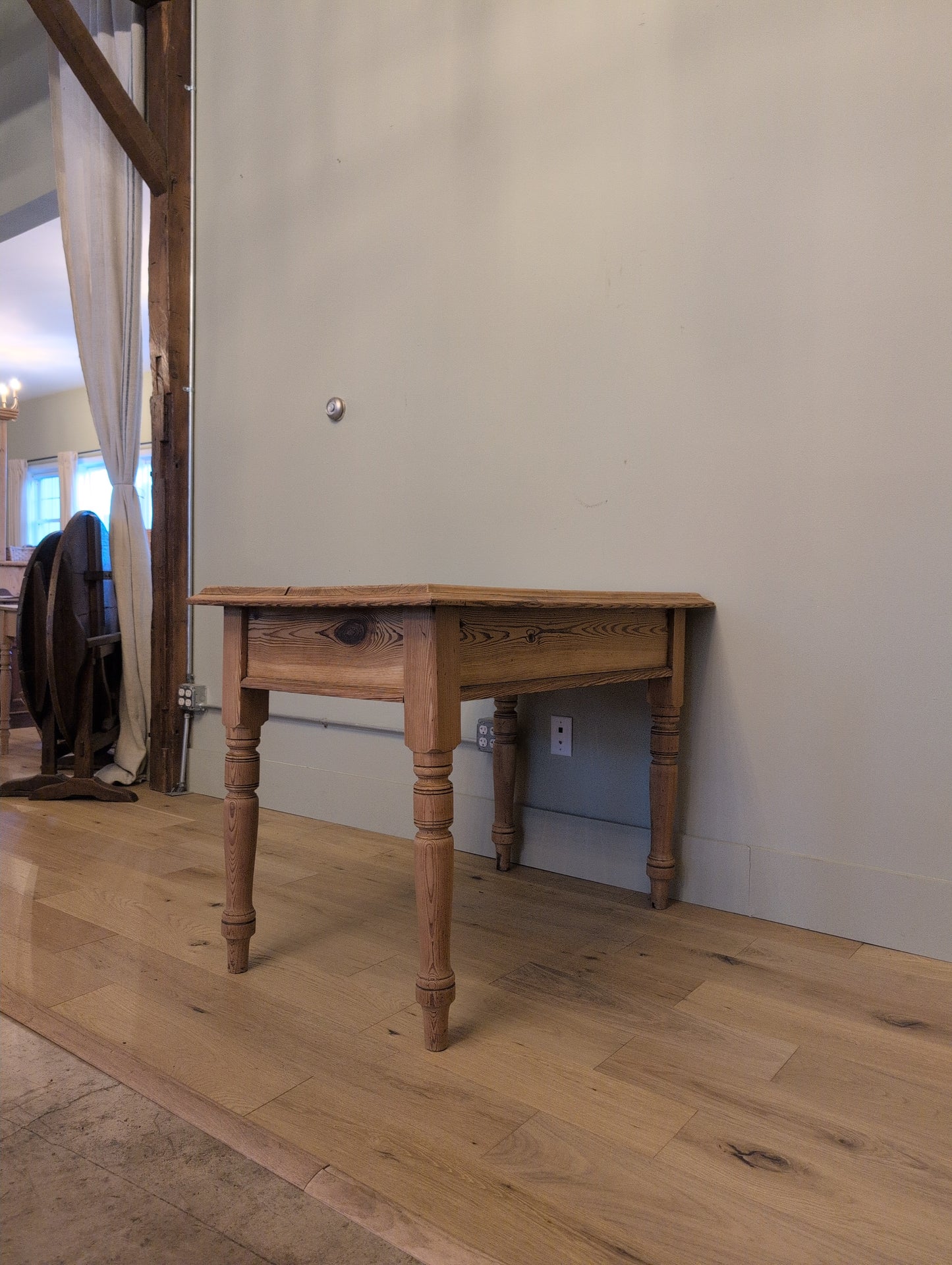 Heart Pine Kitchen Island