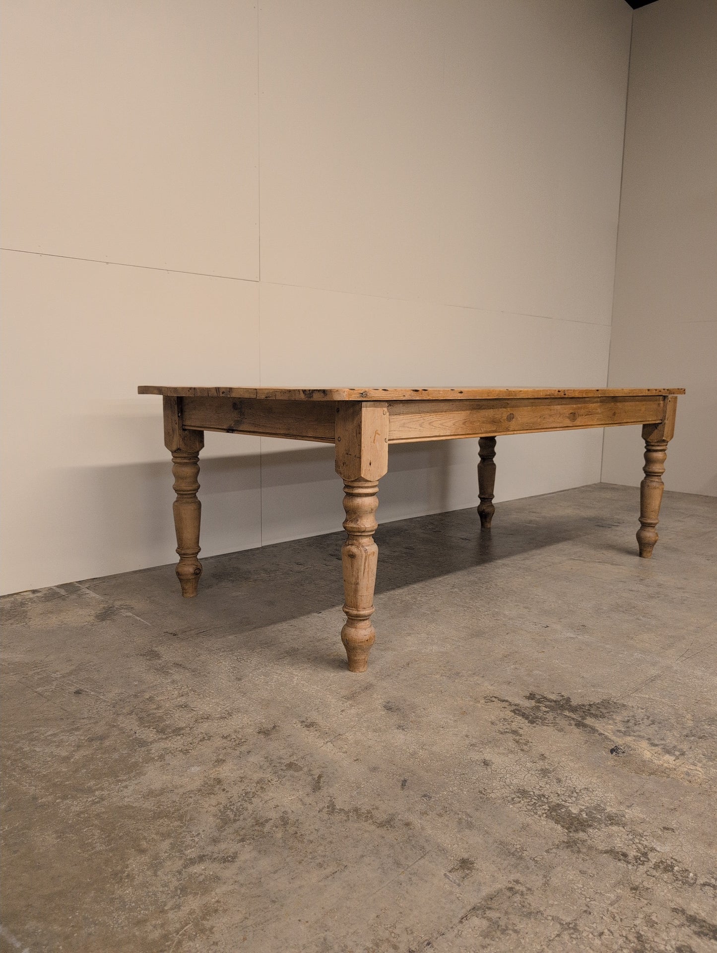 7ft Plank Top Pine Table