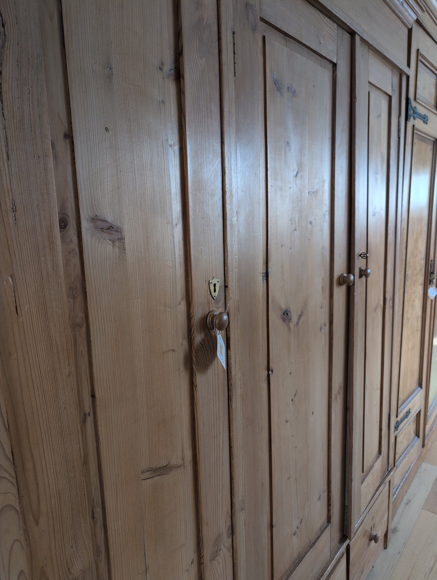 English Pine Triple Door Knockdown