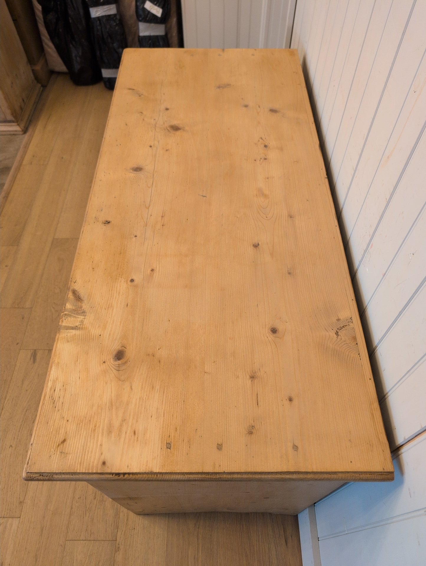 English Pine 2 Over 2 Cupboard