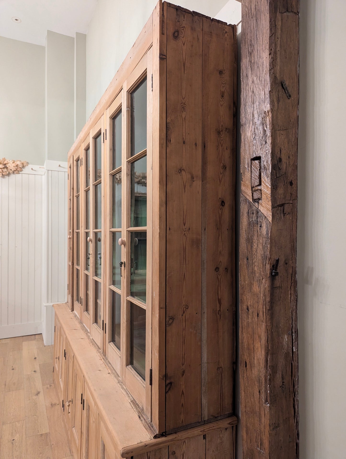 French Pine Bakery Cupboard