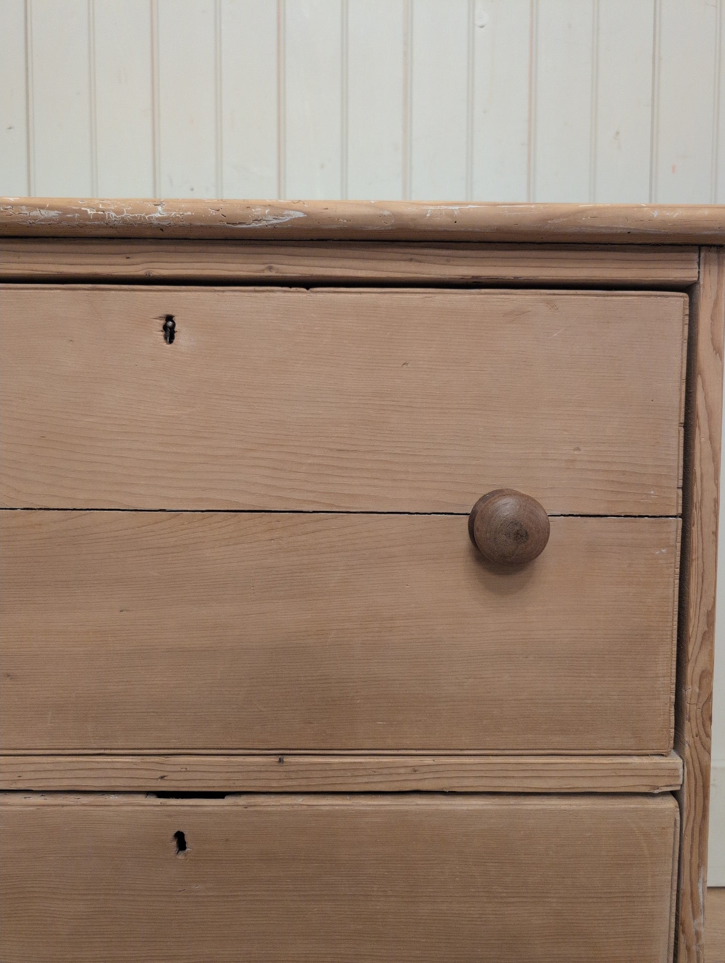 English Pine 2 Drawer Chest