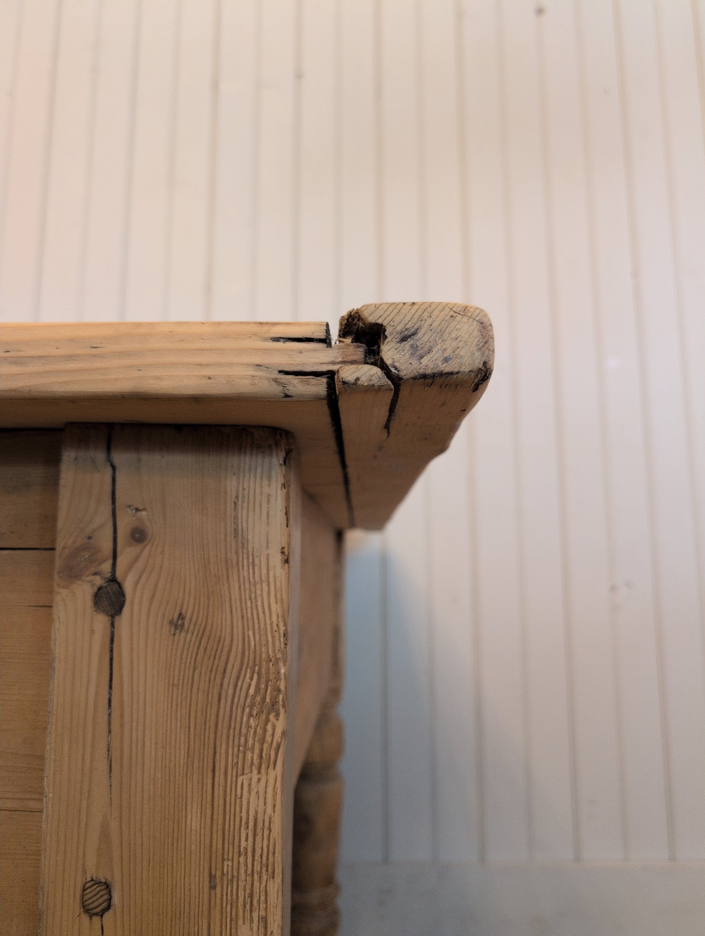 2 Drawer English Pine Table