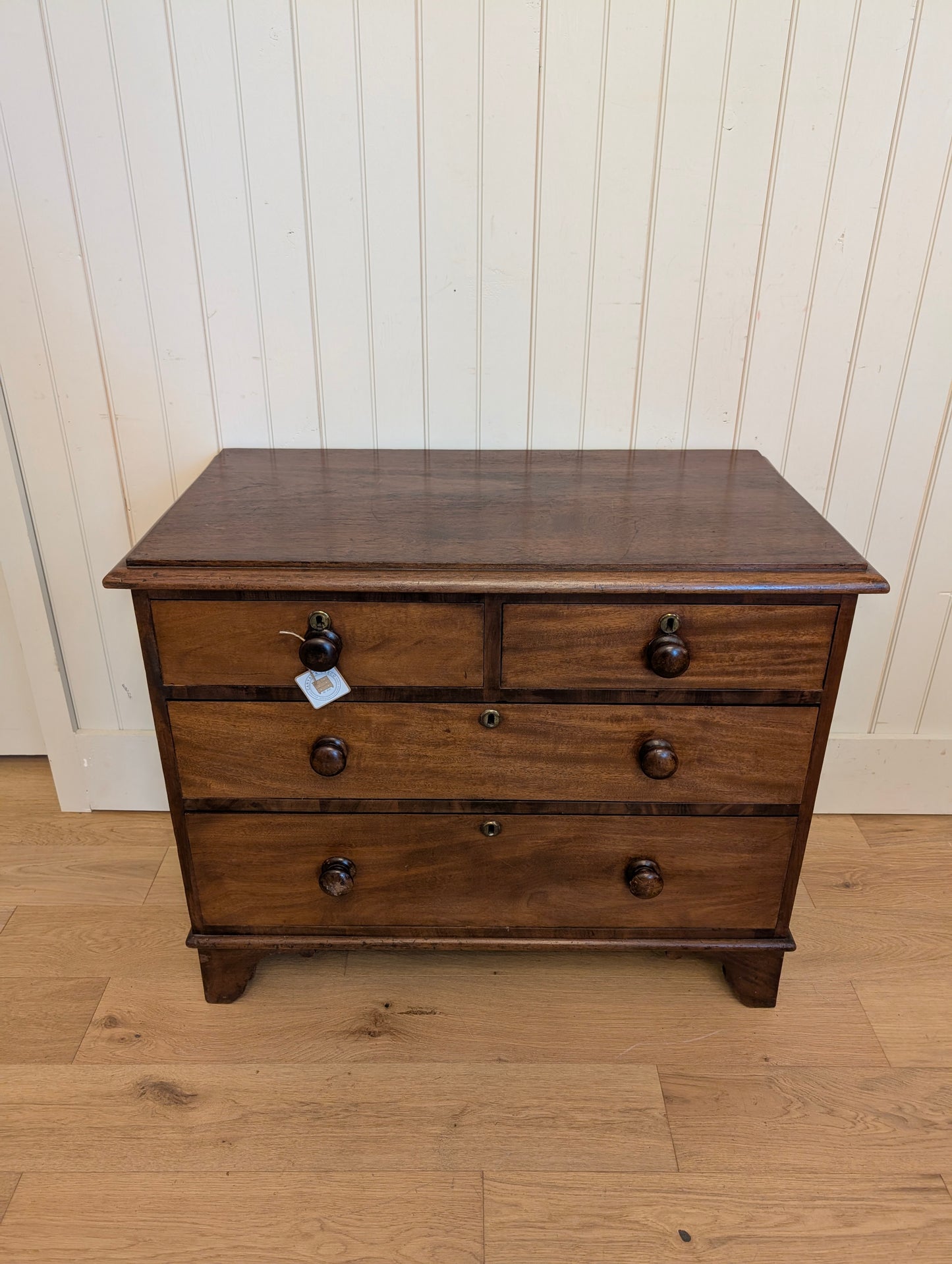 Mahogany 2 Over 2 Chest