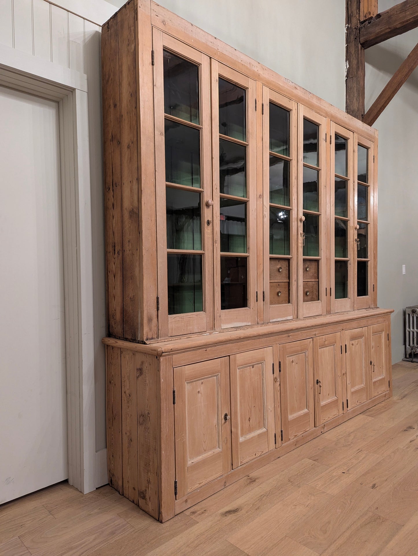 French Pine Bakery Cupboard