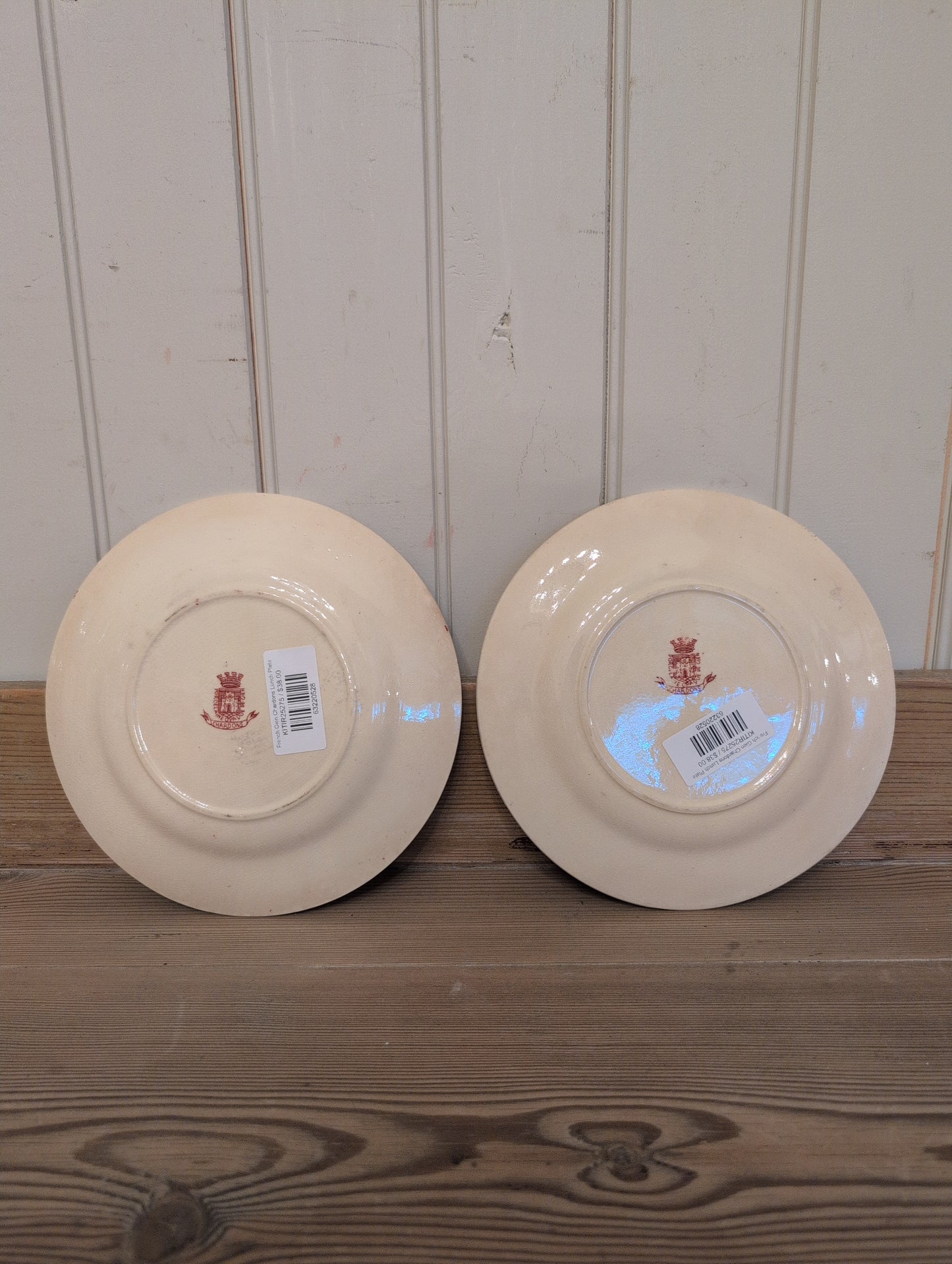 French Gien Chardons Lunch Plate