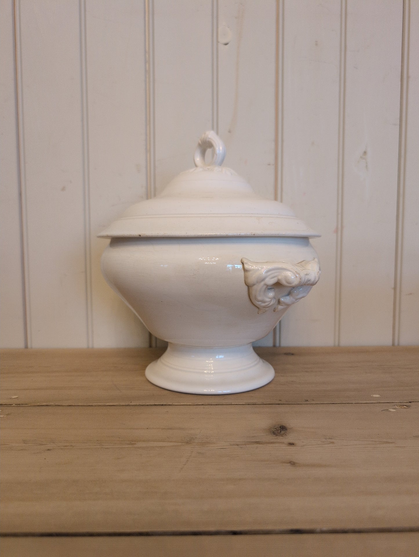 Ironstone Soupiere with Lid 56