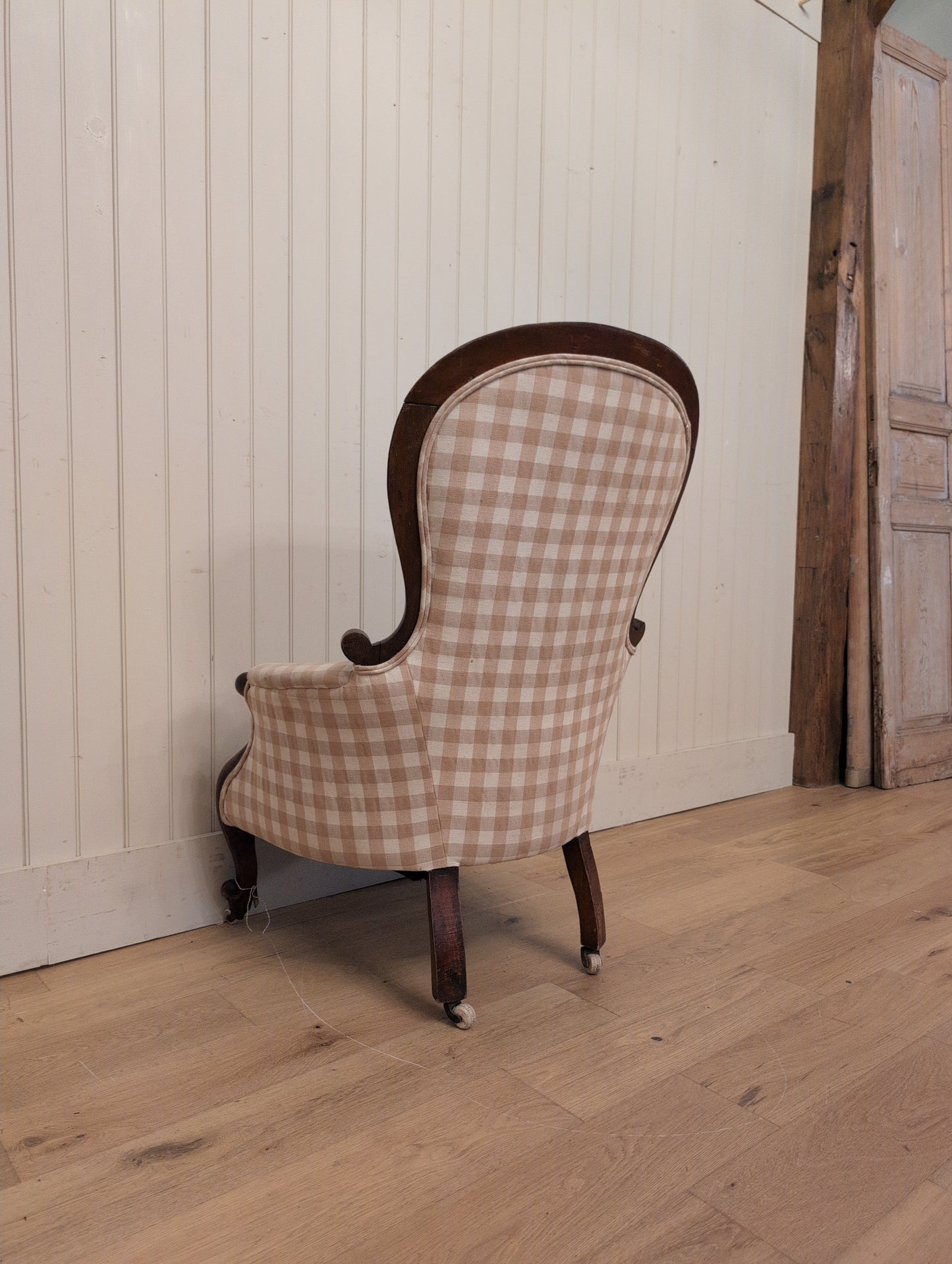 Gingham Nursing Chair