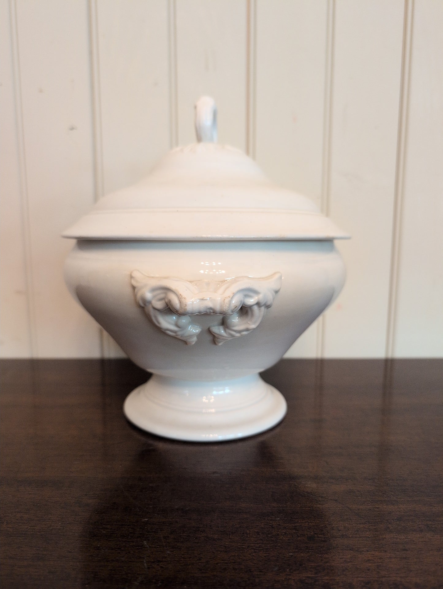 Ironstone Soupiere with Lid 56