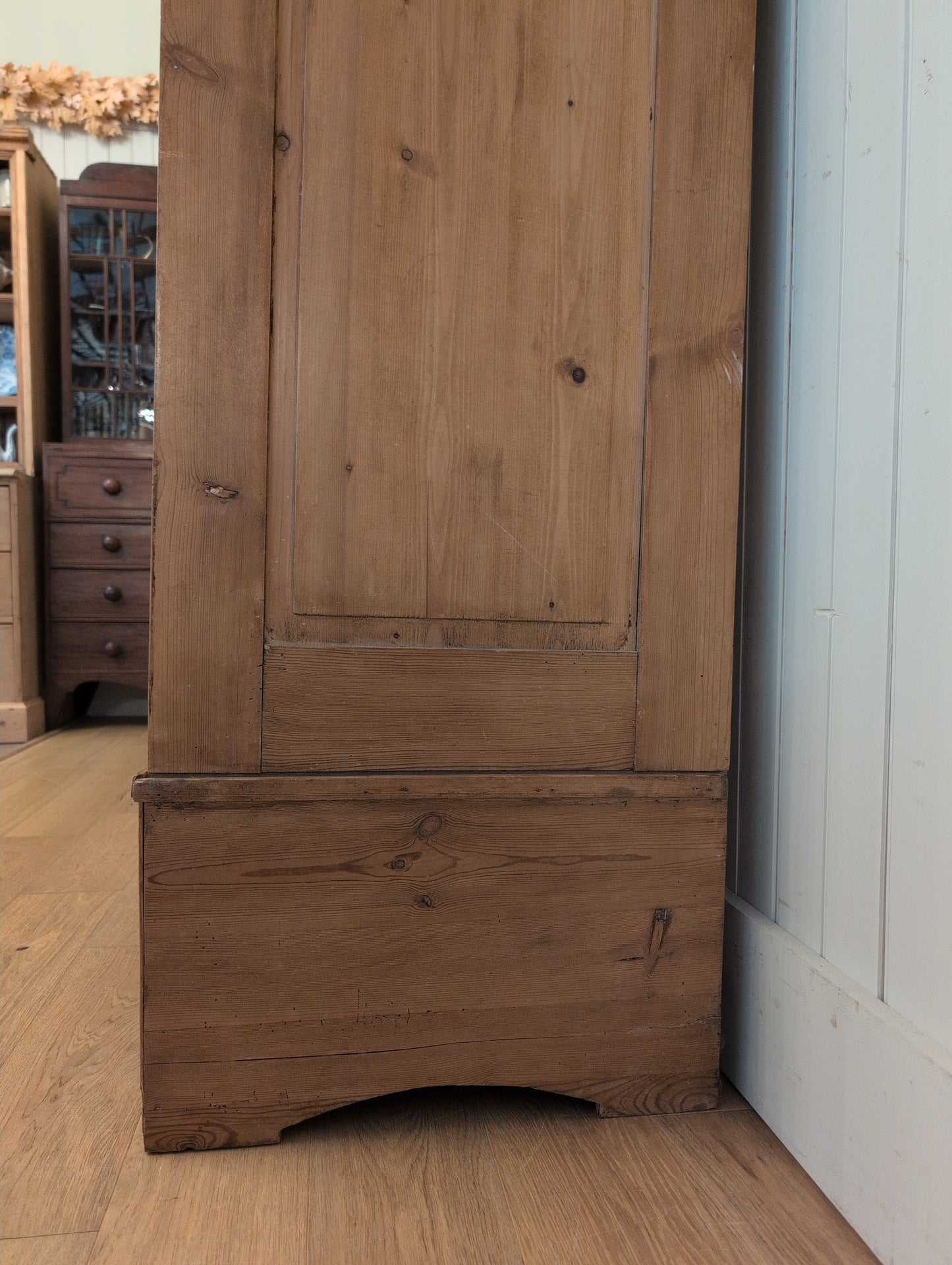 English Pine Triple Door Knockdown