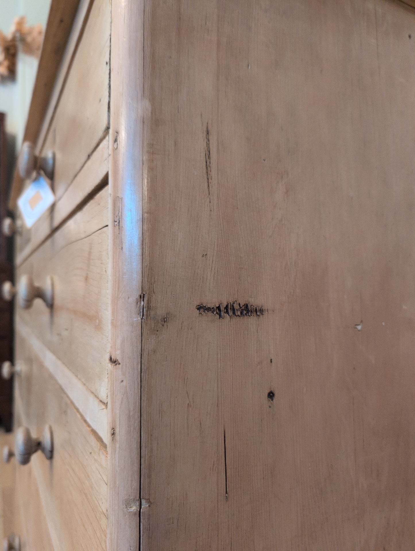 English Pine 2 Over 4 Chest