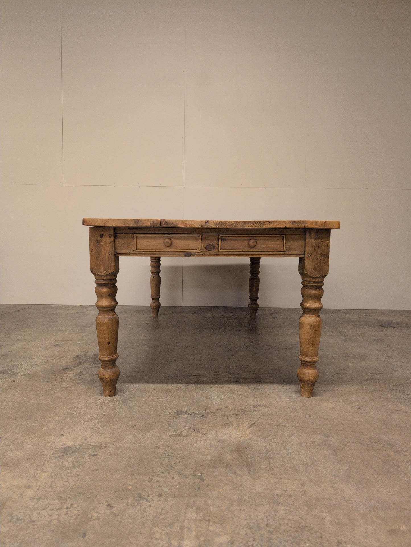 7ft Plank Top Pine Table