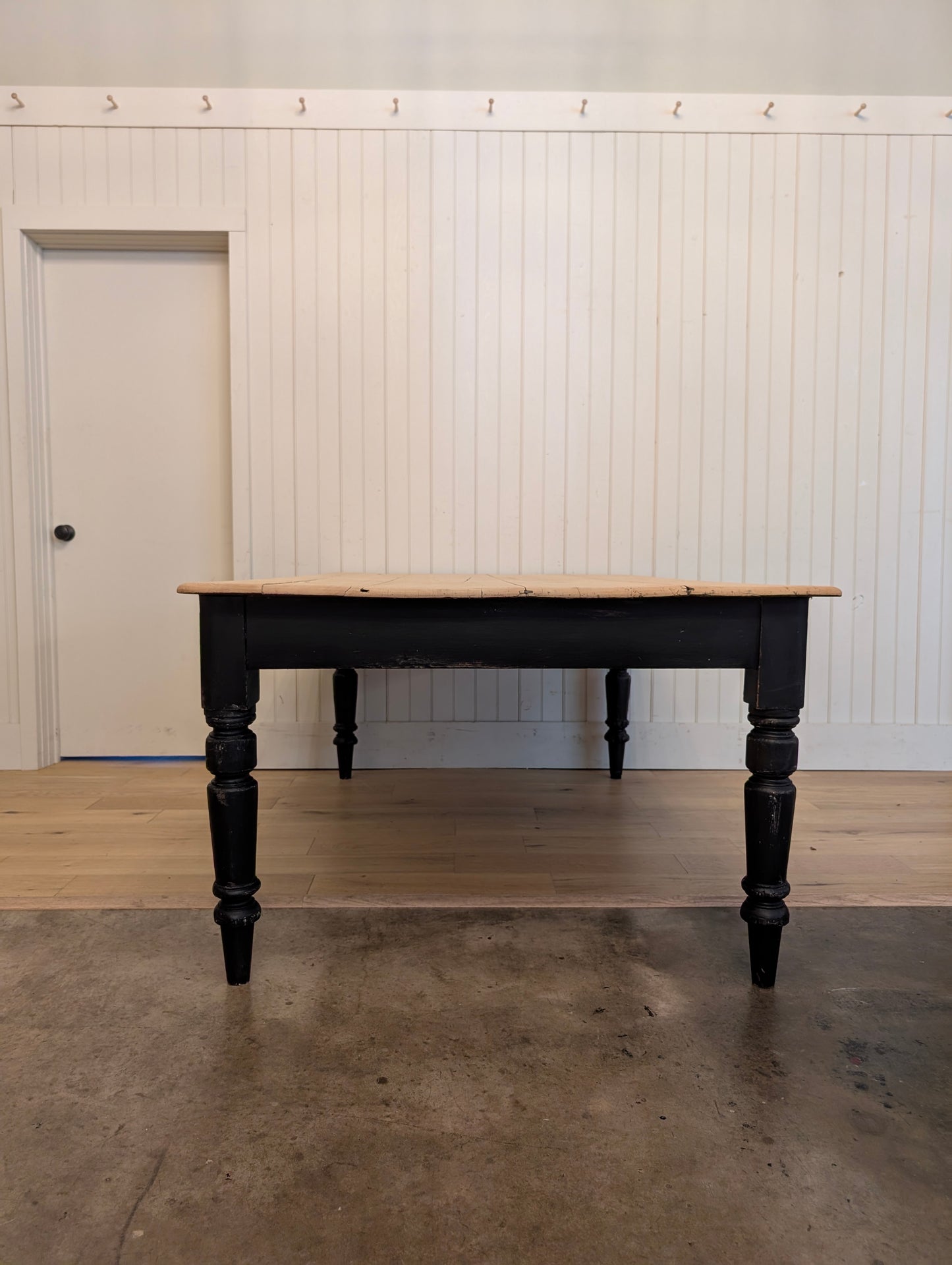Ebonized English Pine Table