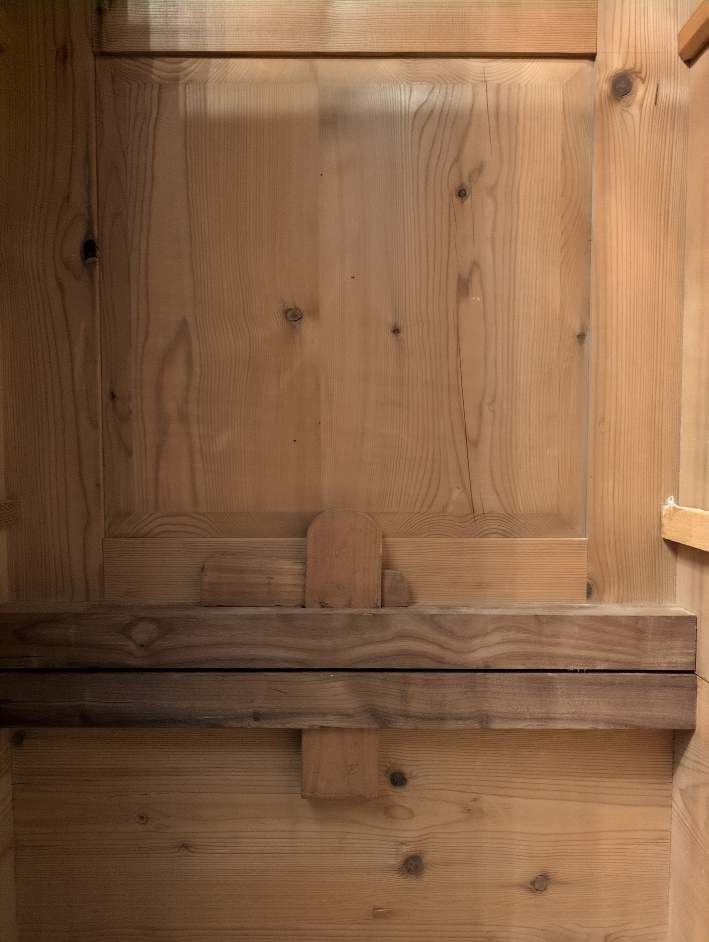 Grand Stripped Pine German Wardrobe