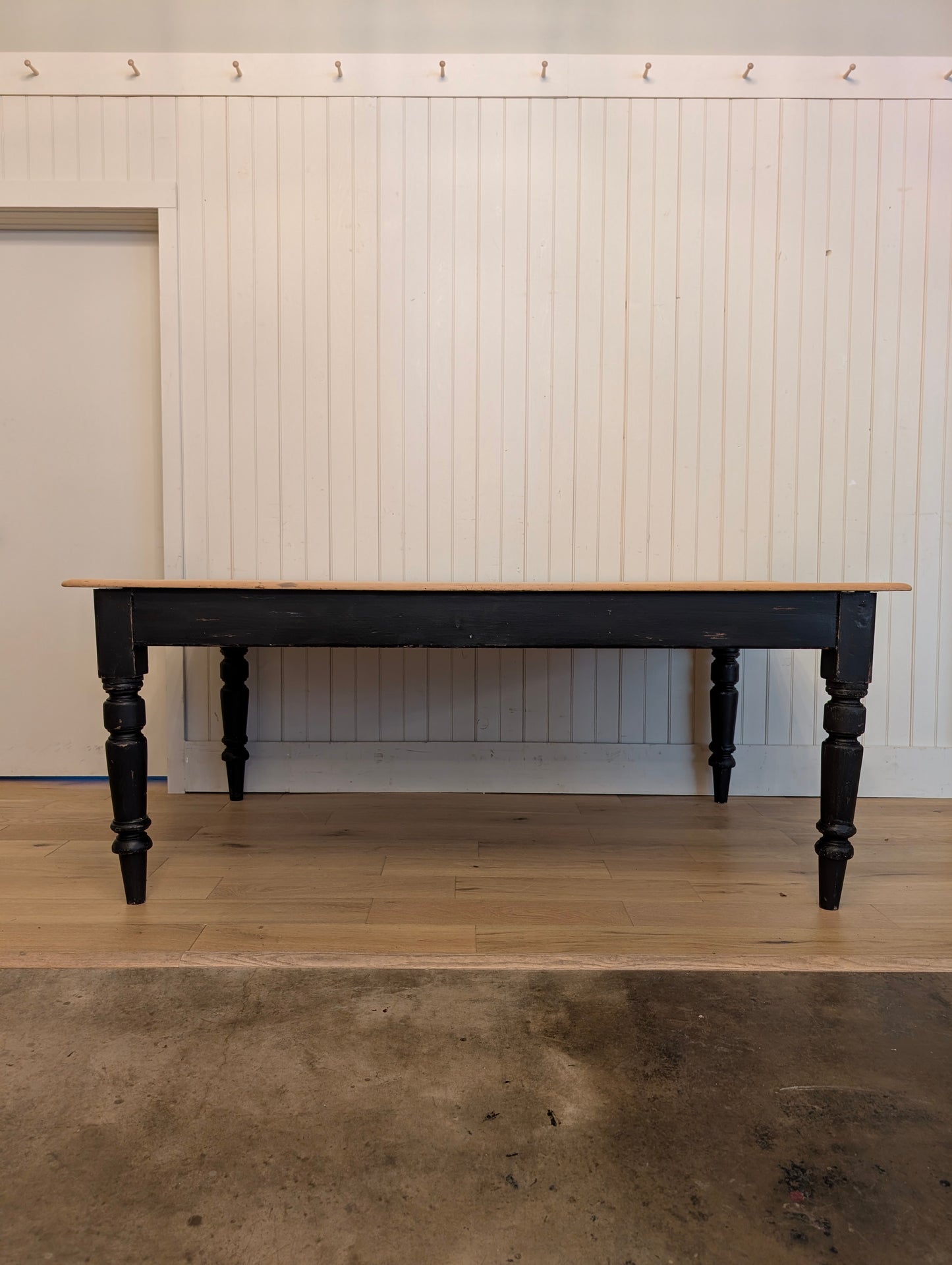Ebonized English Pine Table