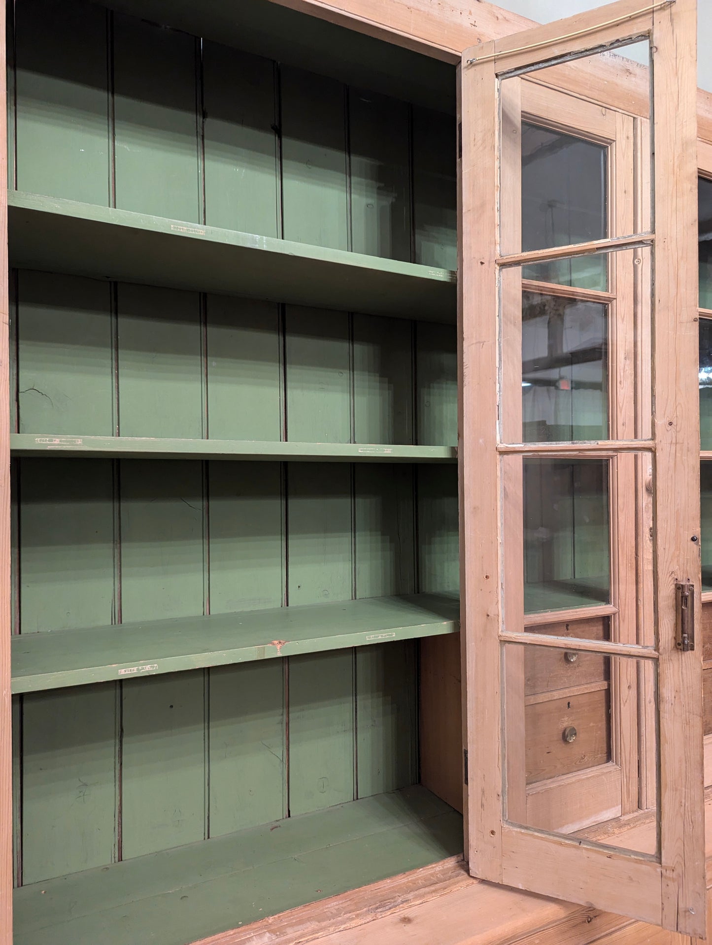 French Pine Bakery Cupboard