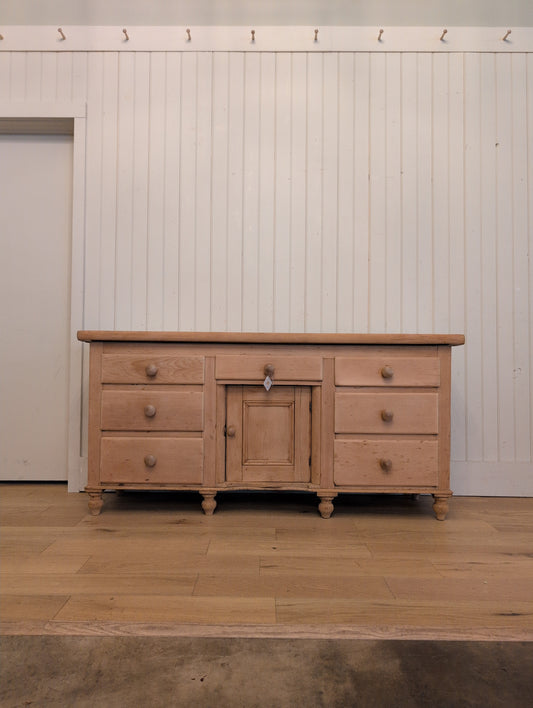 Stripped Pine 6ft Sideboard