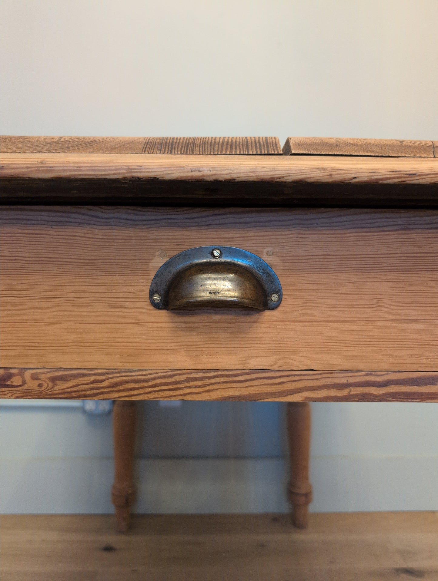 Heart Pine Kitchen Island