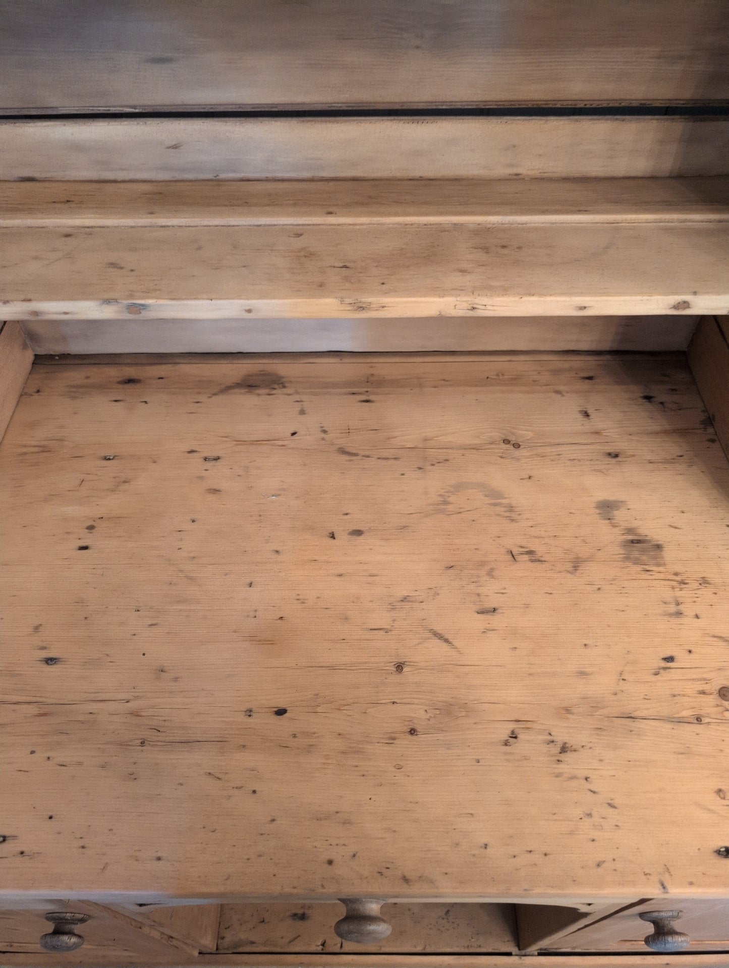 Glazed Dog Kennel Dresser