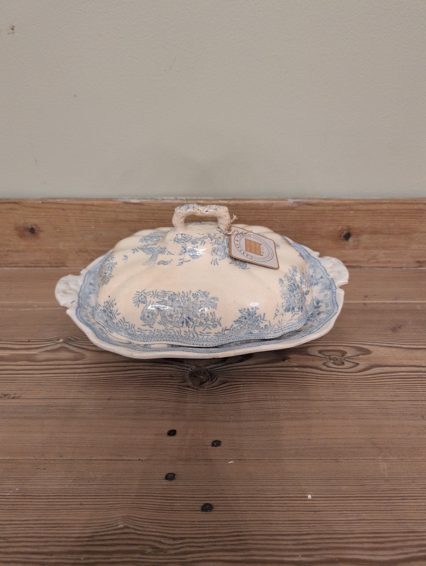 Asiatic Pheasant Sq Tureen with Lid
