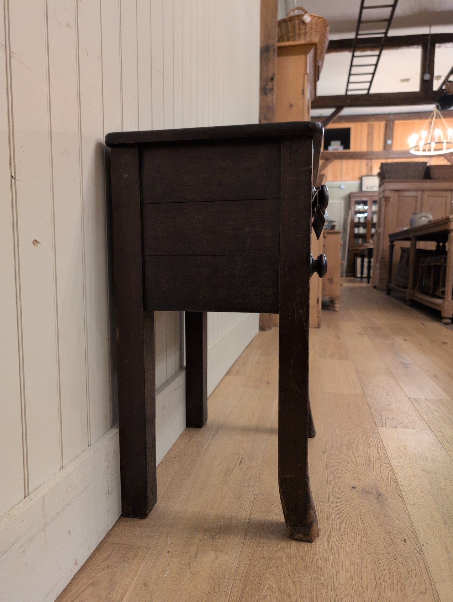 2 Drawer Mahogany Table