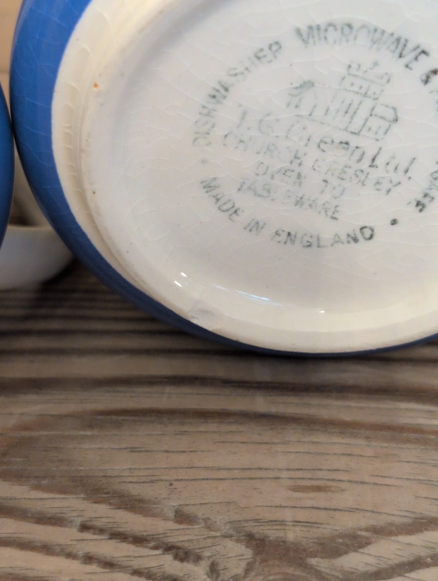 Cornishware Mug Vtg Church