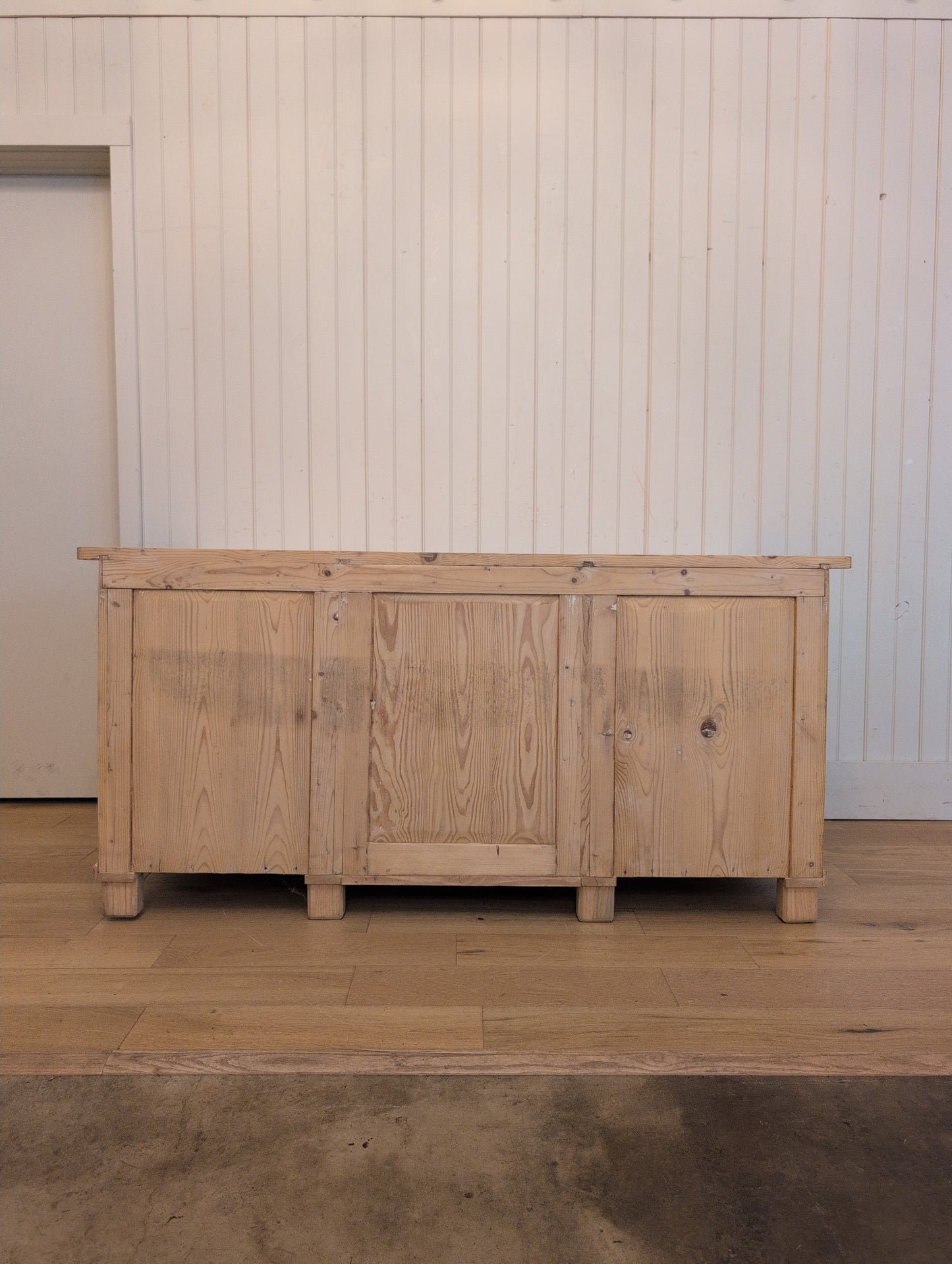 Stripped Pine Partners Desk