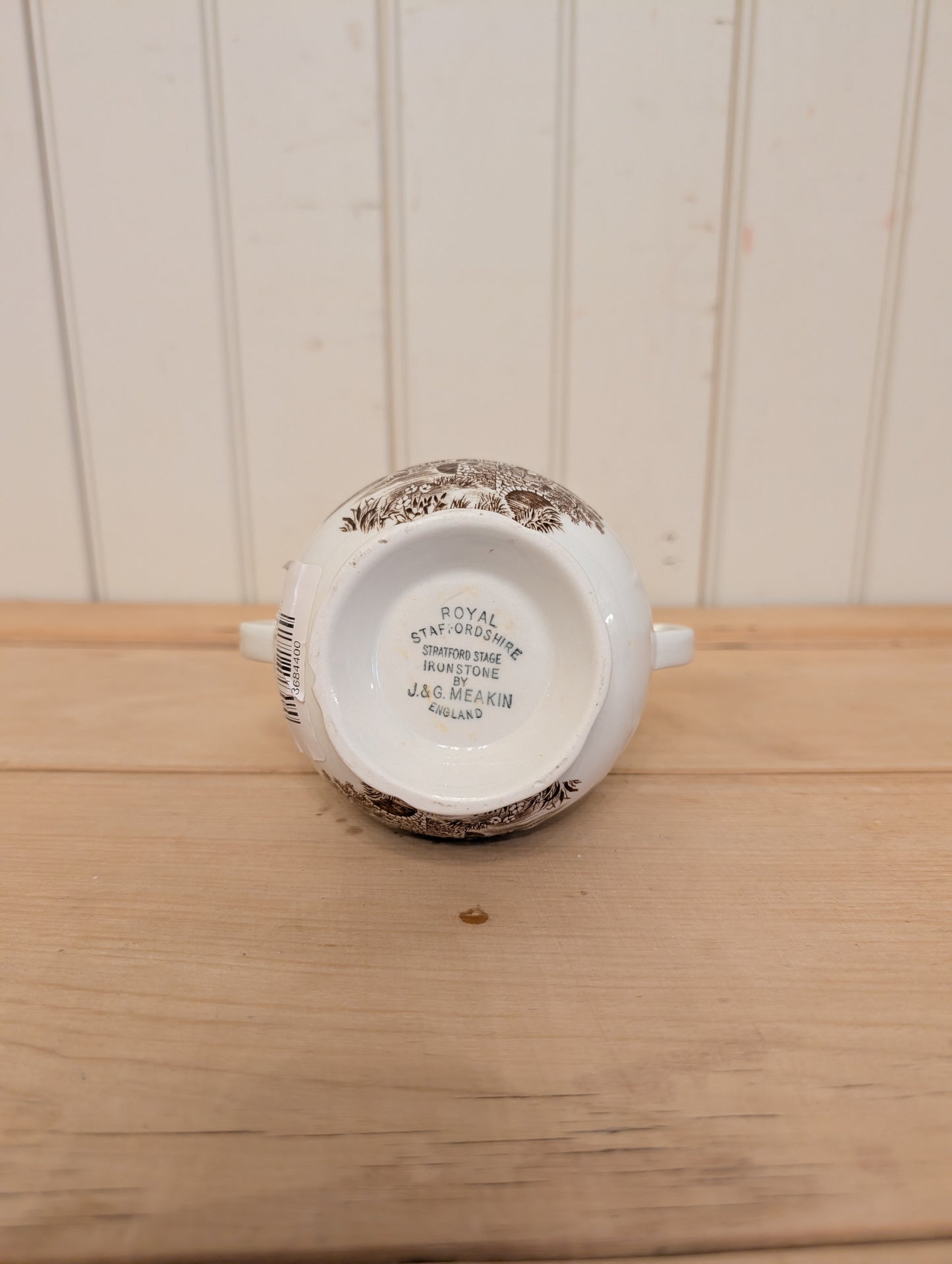 Meakin "Stratford Stage" Sugar Bowl, no Lid