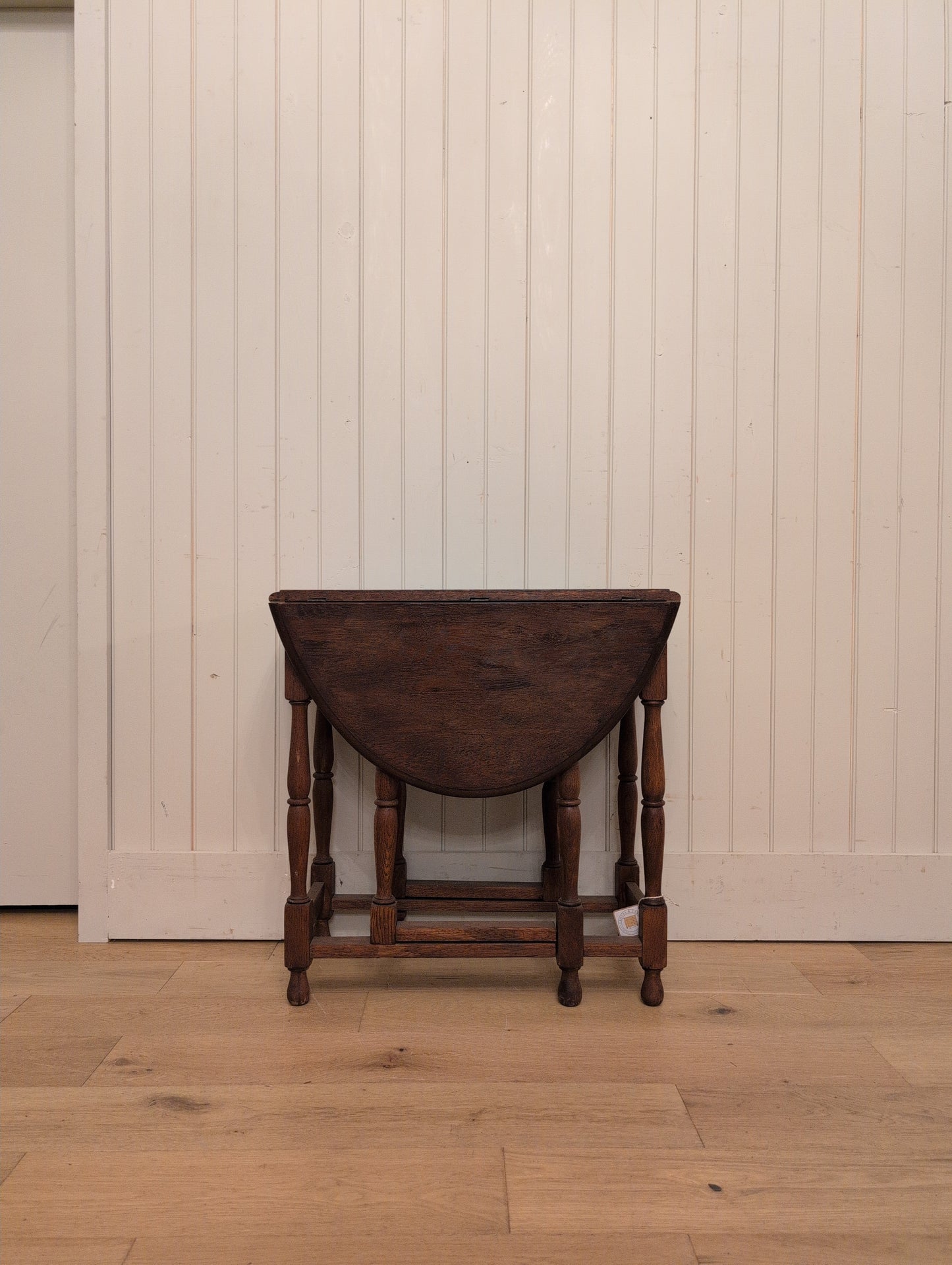 English Oak Drop Leaf Table