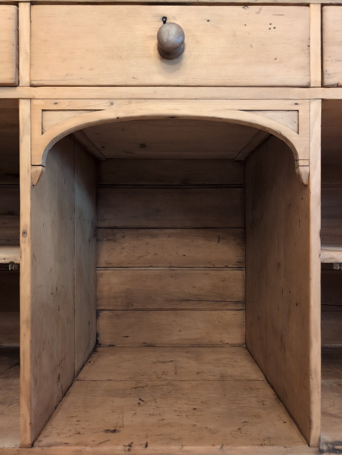 Glazed Dog Kennel Dresser