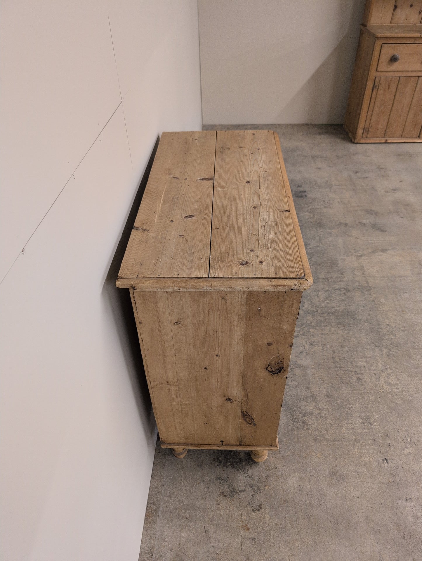 Victorian Pine 2 Over 3 Chest