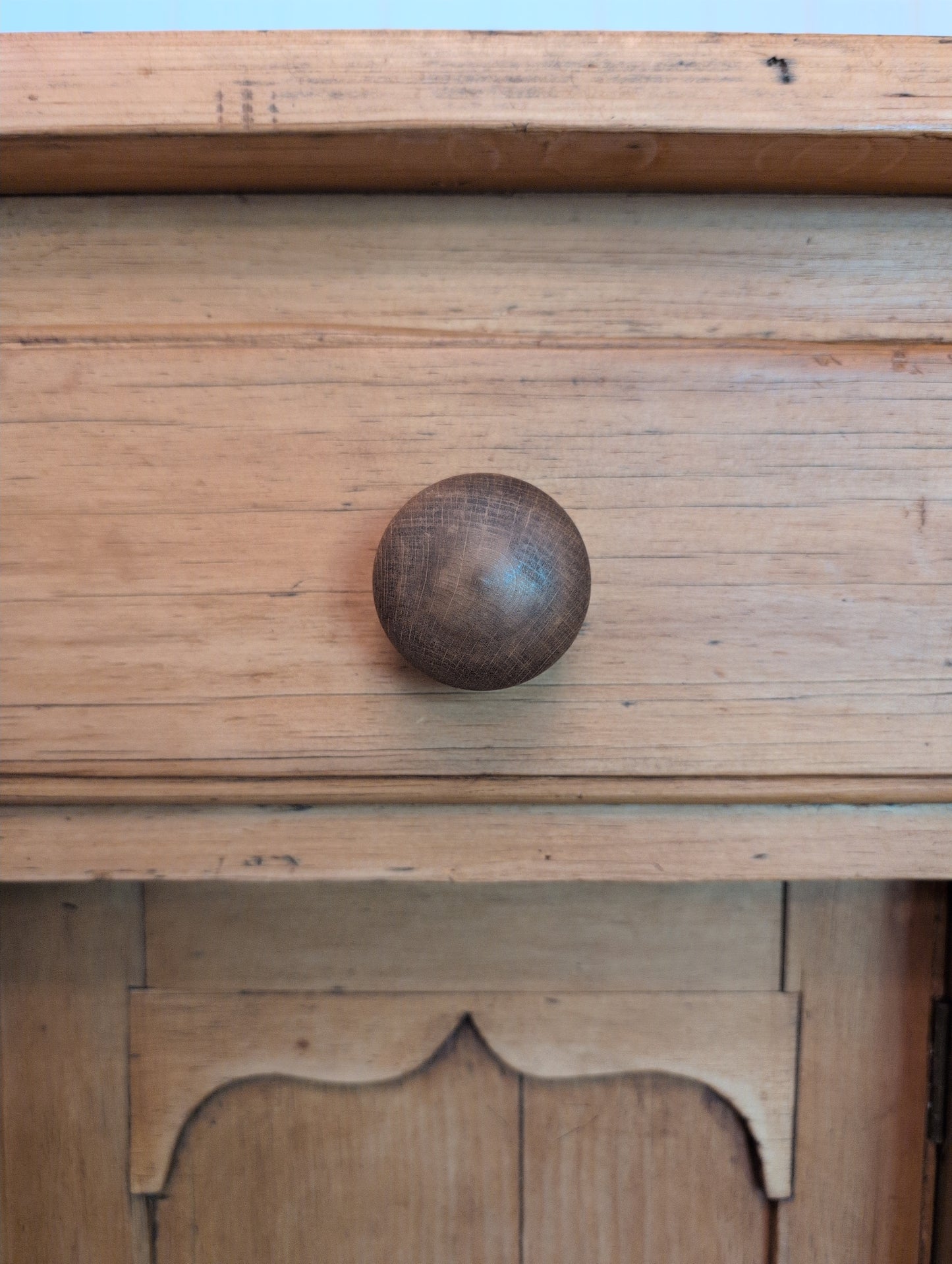 Opulent English Pine Sideboard
