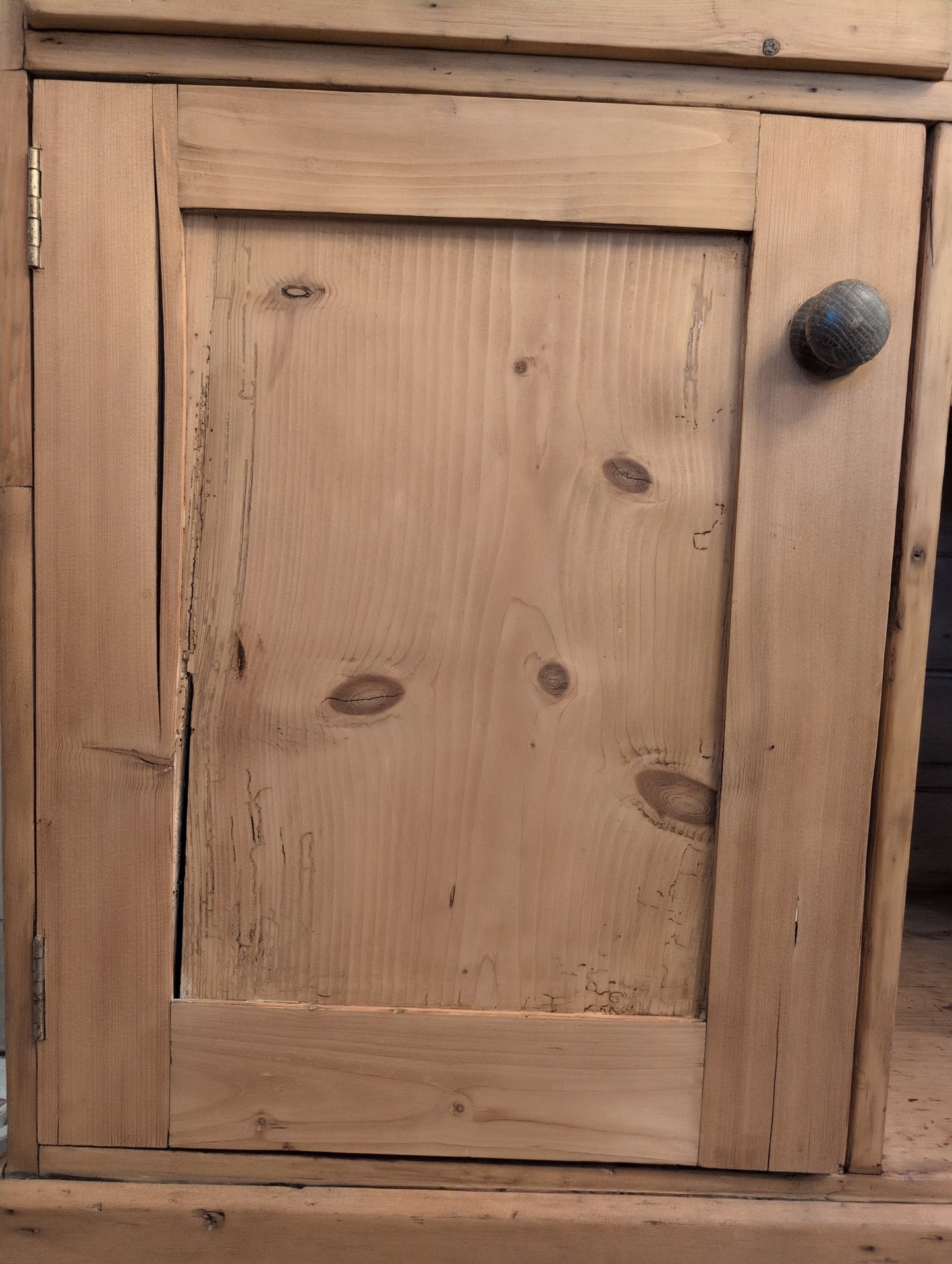 Glazed Dog Kennel Dresser