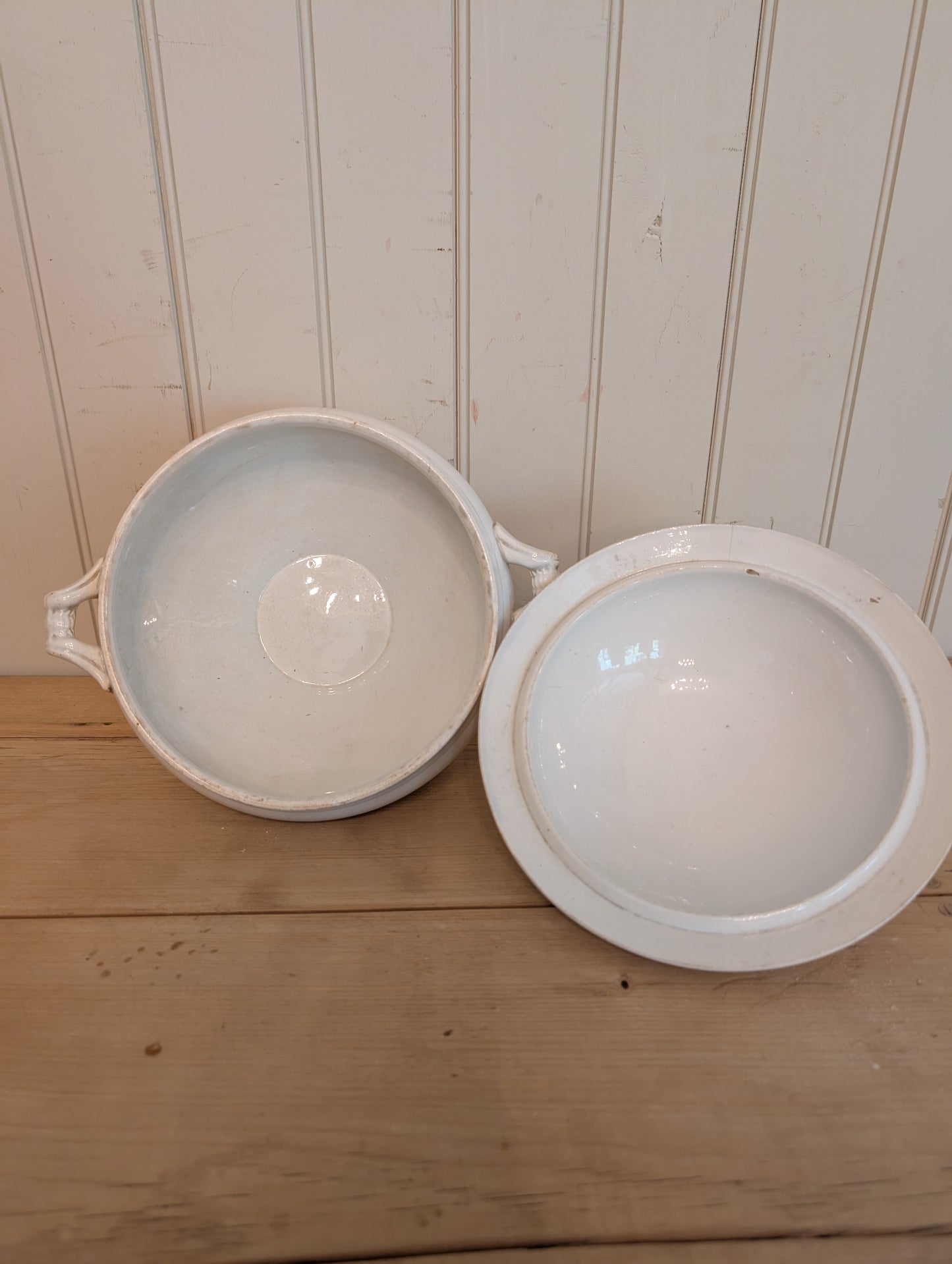 Lidded Ironstone Soupiere 25