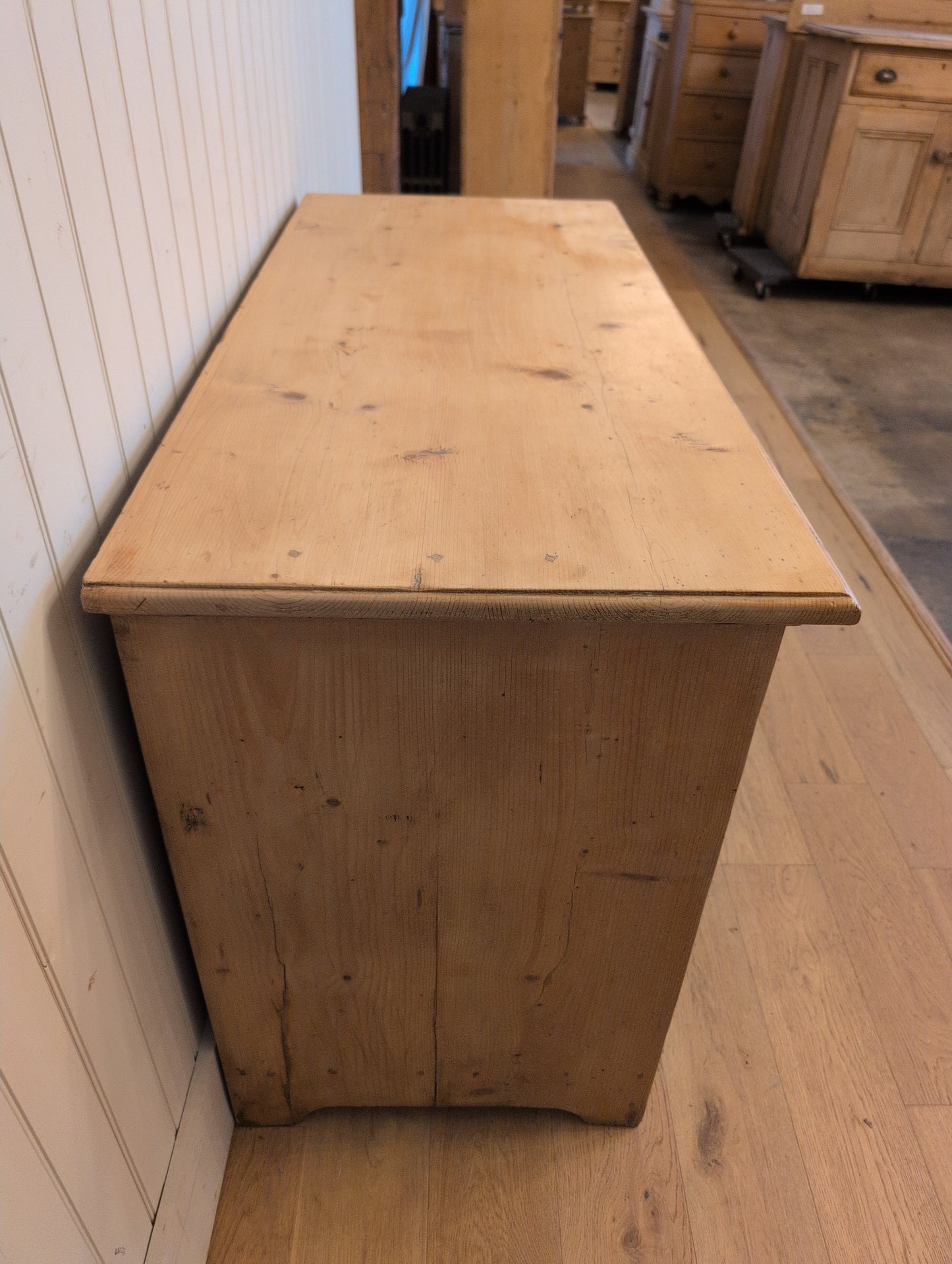 English Pine 2 Over 2 Cupboard