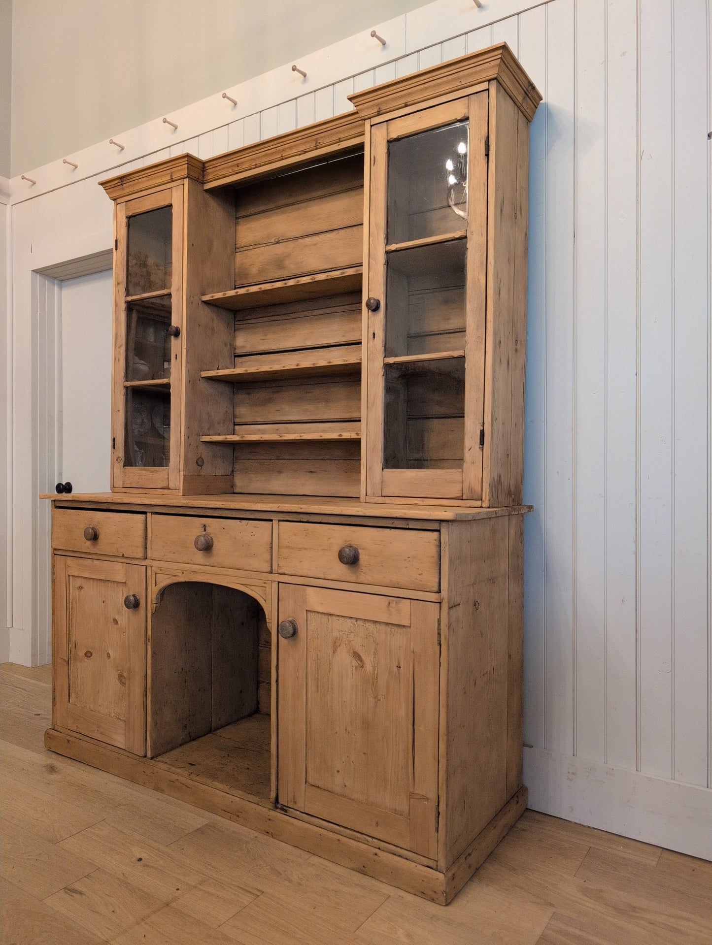 Glazed Dog Kennel Dresser