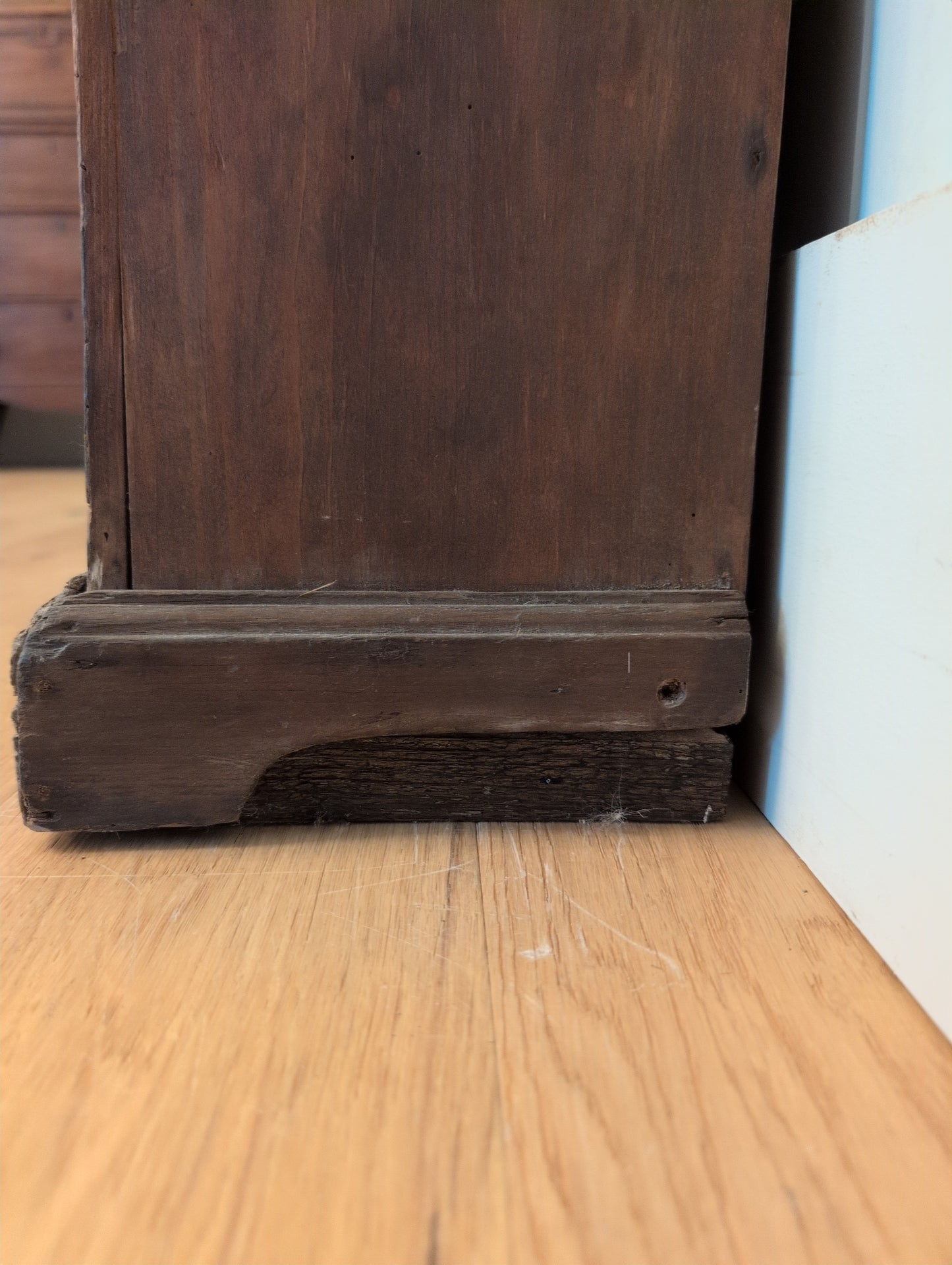 French Pine Longcase Clock