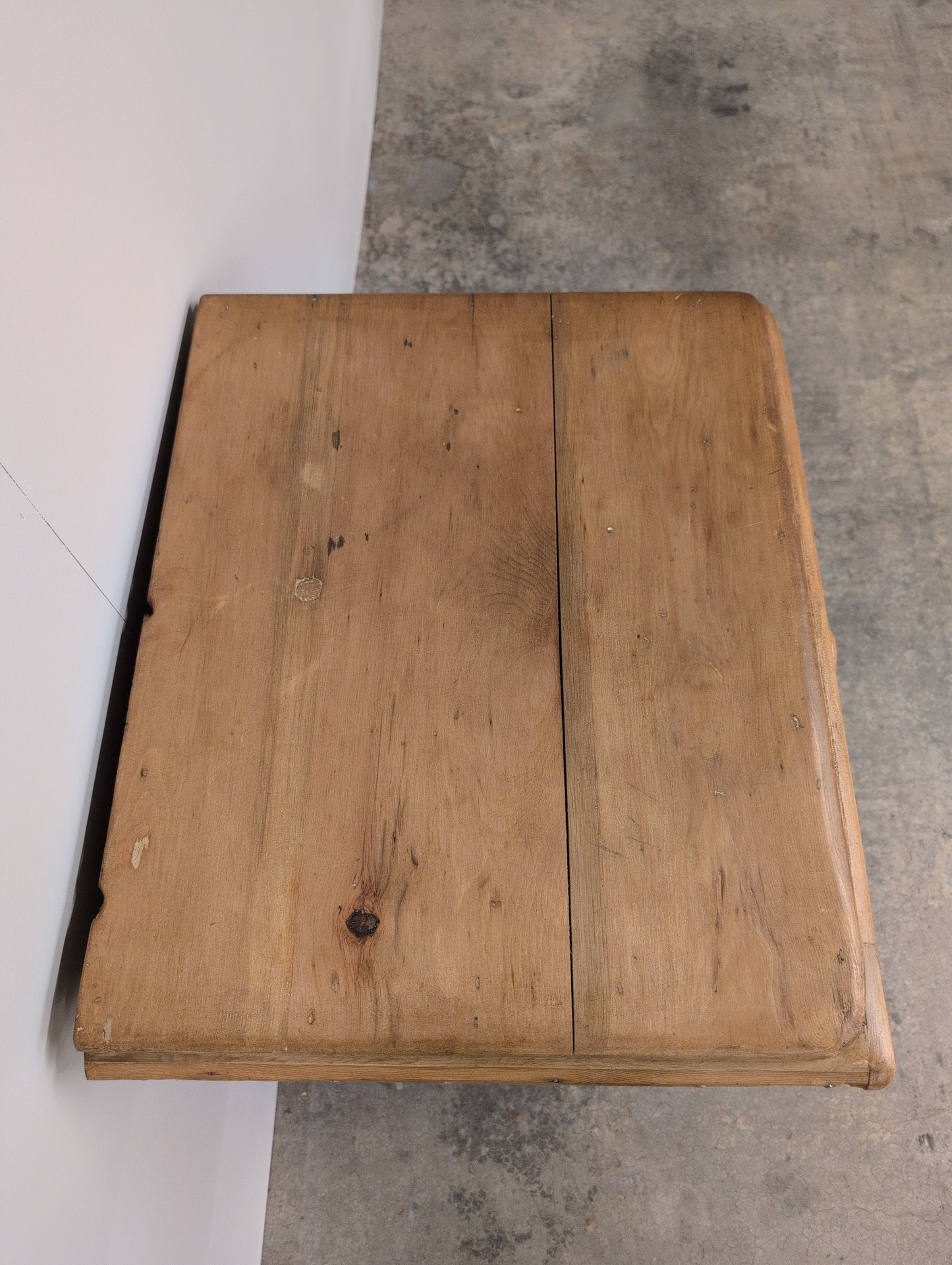 English Pine 3 Drawer Bedside