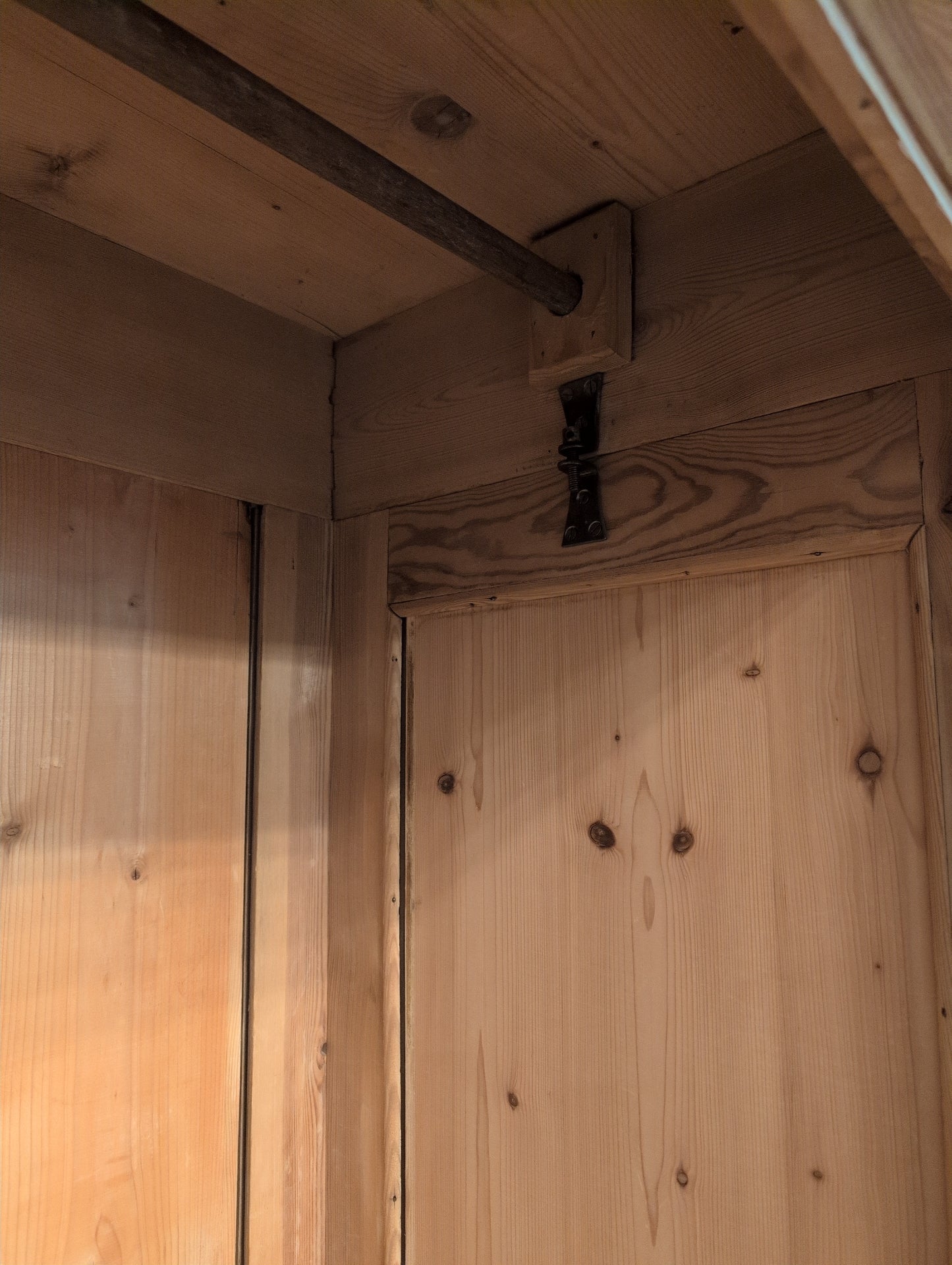 English Pine Triple Door Knockdown