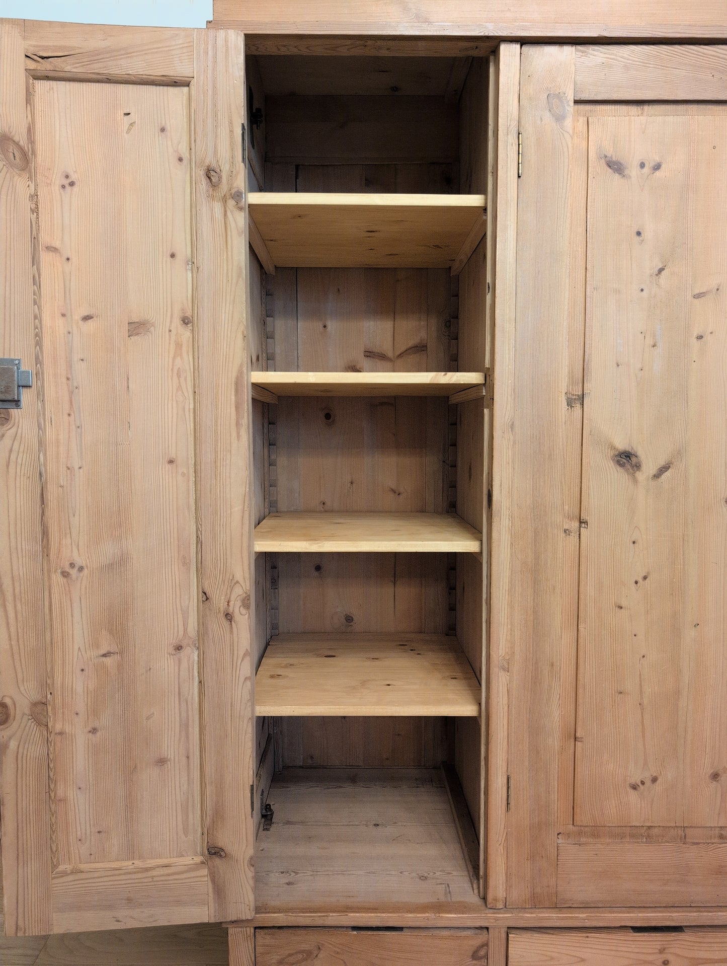 English Pine Triple Door Knockdown