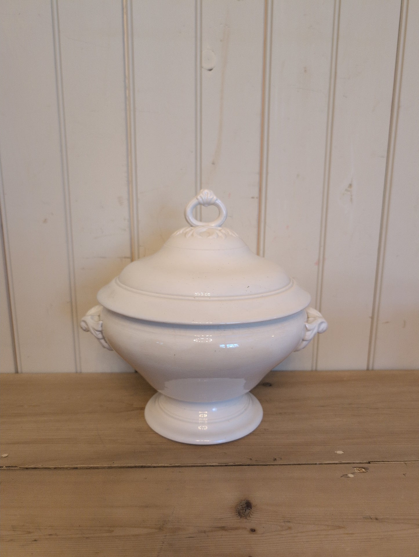 Ironstone Soupiere with Lid 56