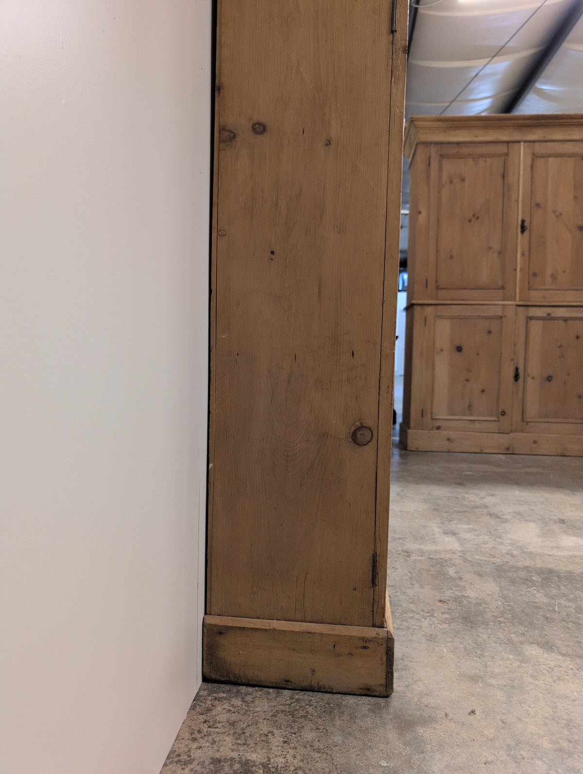 Narrow Pine Linen Cupboard