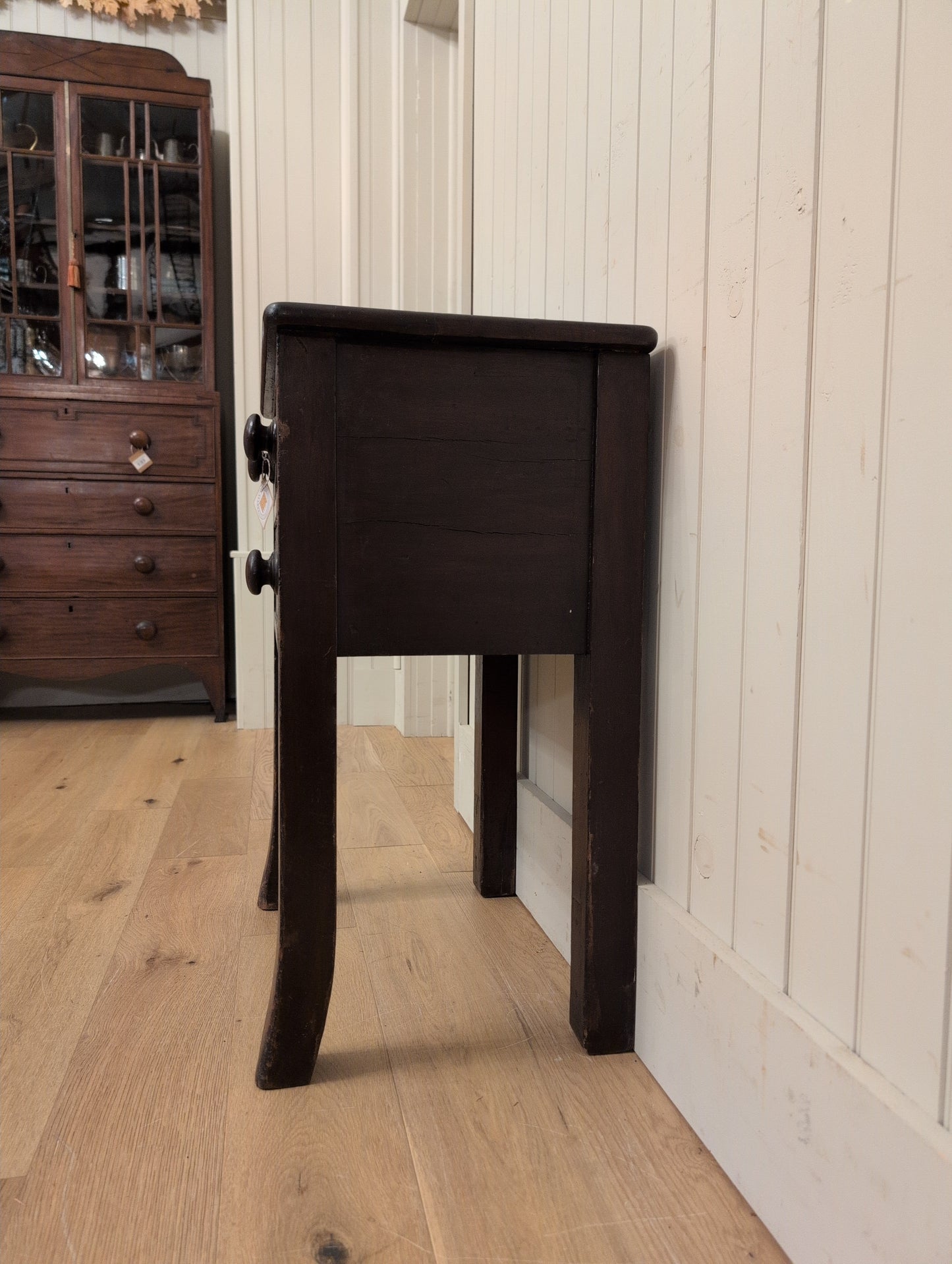 2 Drawer Mahogany Table